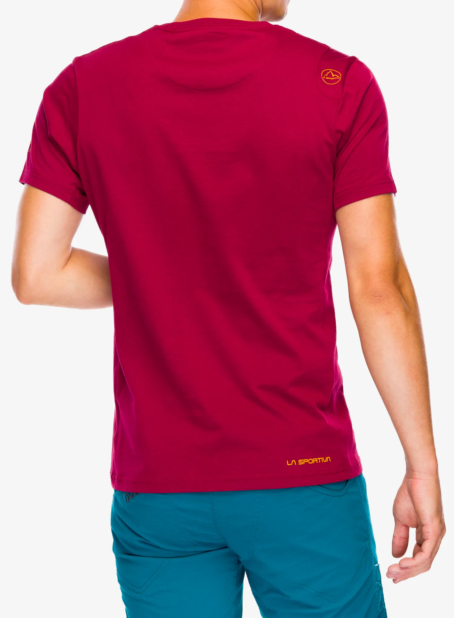 Tričko s potiskem La Sportiva Solution T-Shirt - sangria