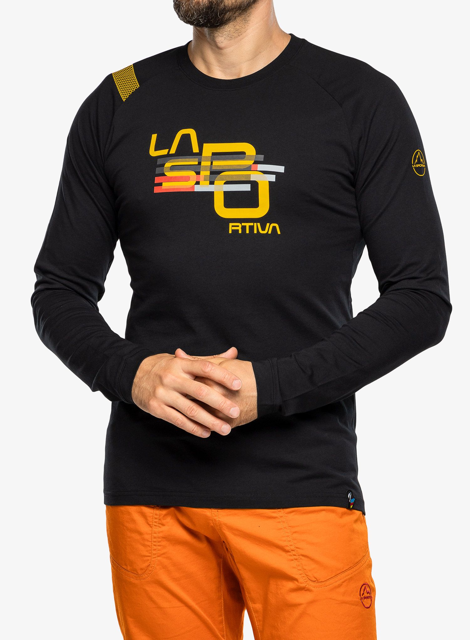Tričko s dlouhým rukávem La Sportiva Stripe Cube Long Sleeve - black