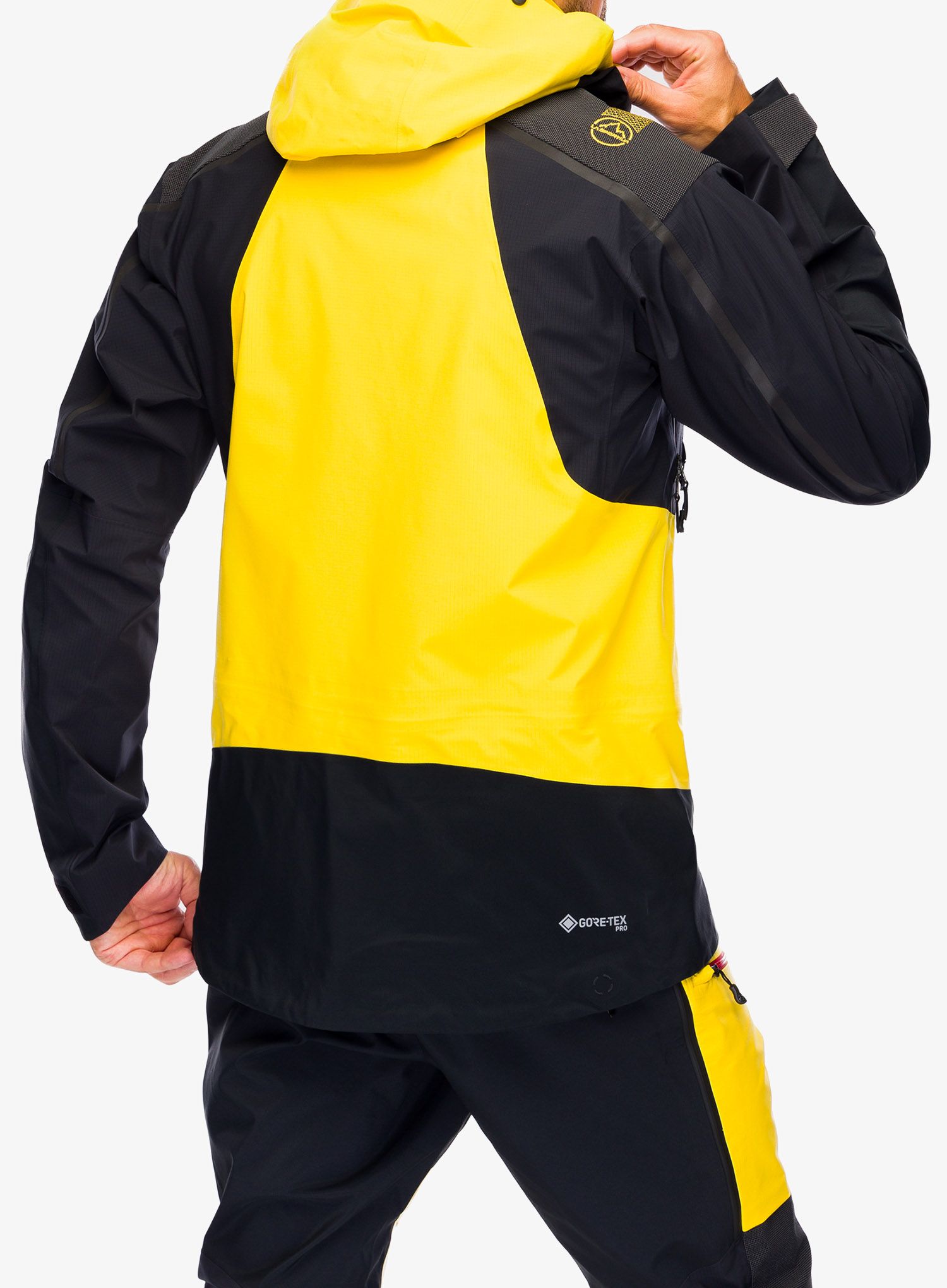 Bunda s membránou La Sportiva Supercouloir GTX Pro Jacket - yellow/black