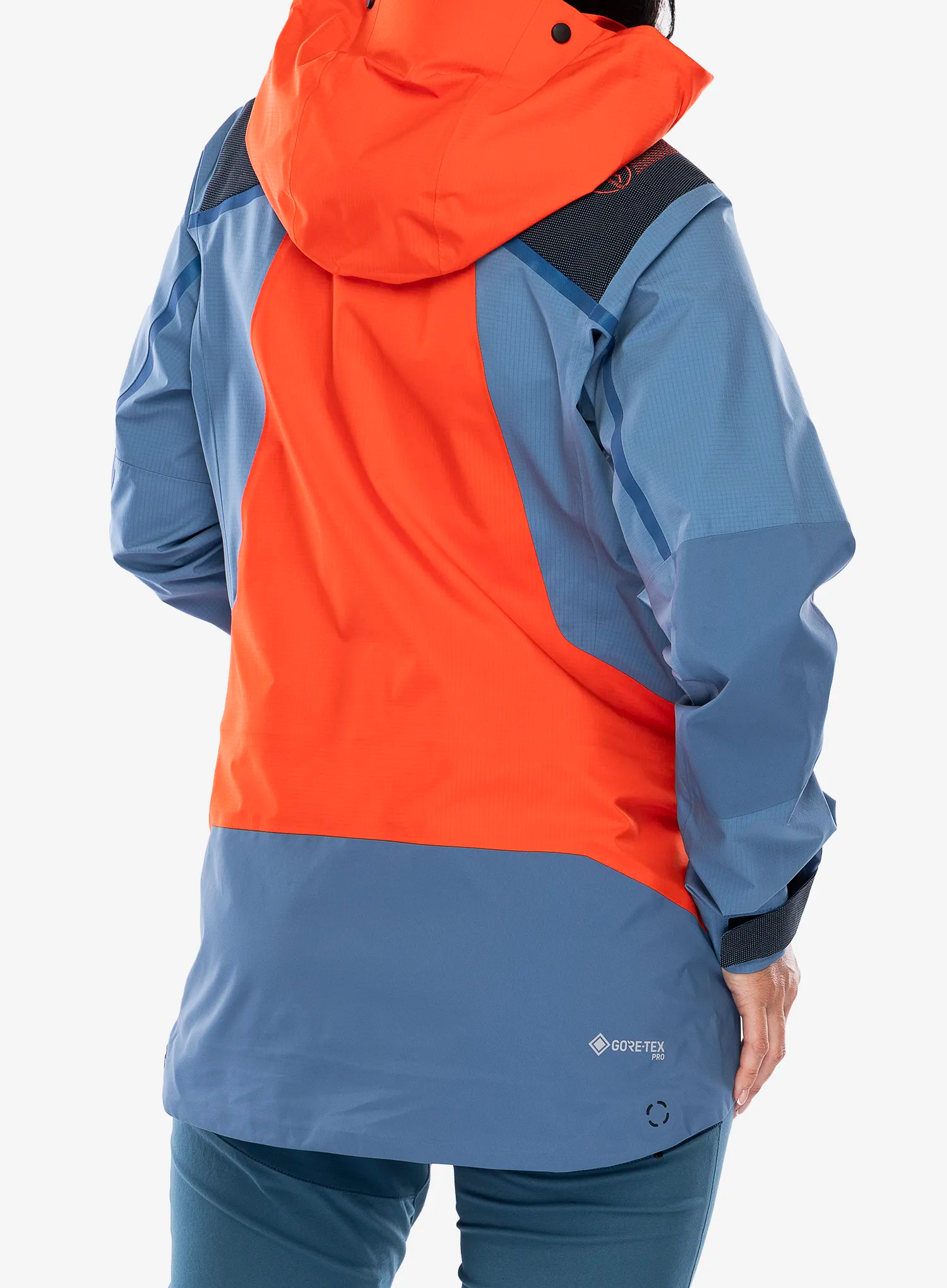 Dámská nepromokavá bunda s membránou La Sportiva Supercouloir GTX Pro Jkt - cherry tomato/moonlight