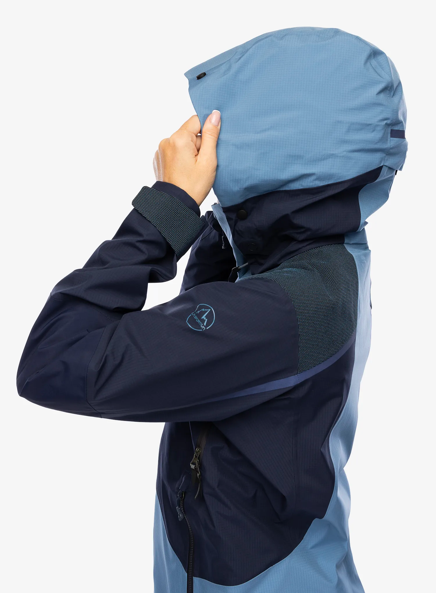GORE TEX bunda dámská La Sportiva Supercouloir GTX Pro Jkt - moonlight/deep sea