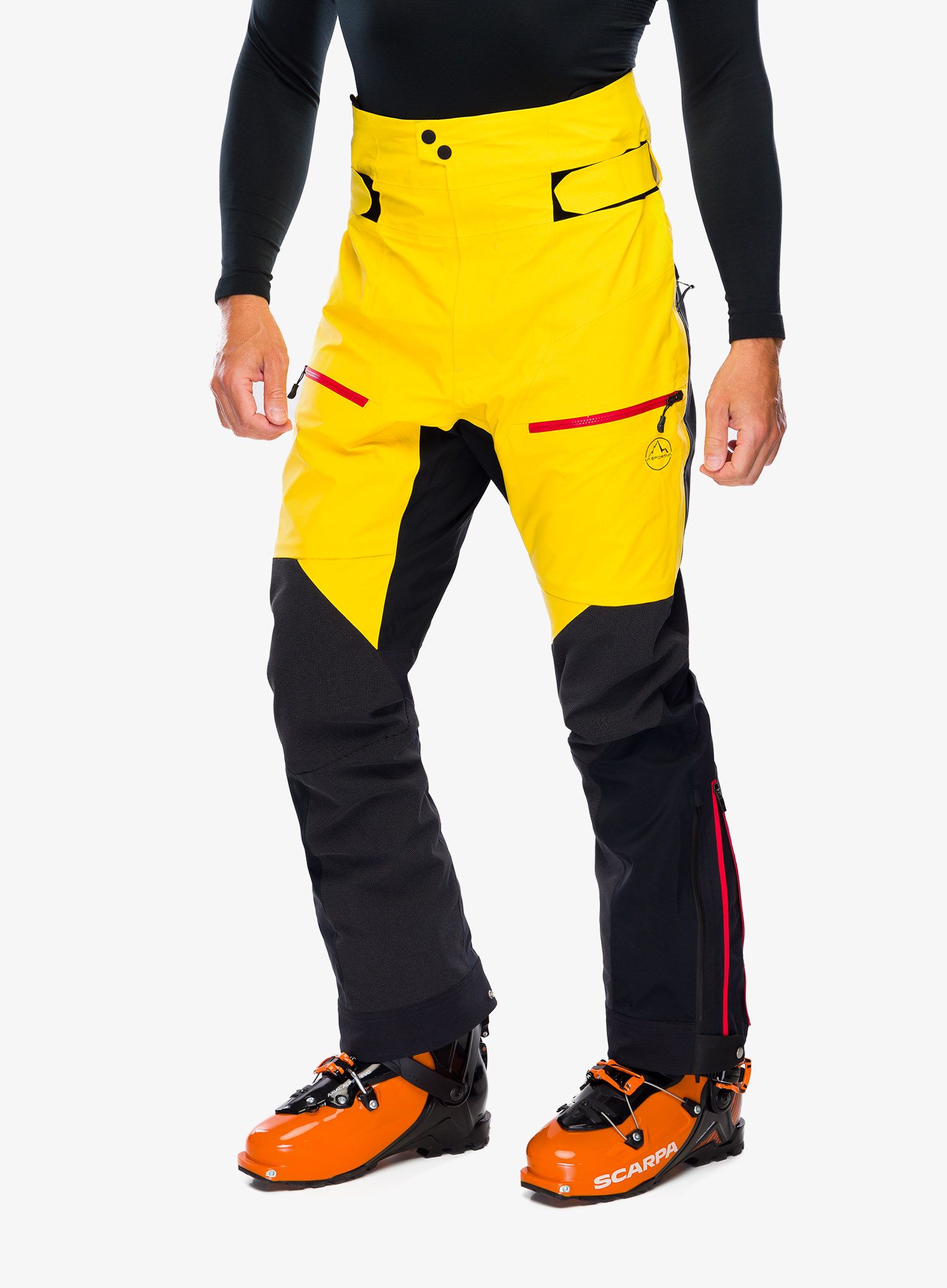 Membránové kalhoty La Sportiva Supercouloir GTX Pro Pant - yellow/black
