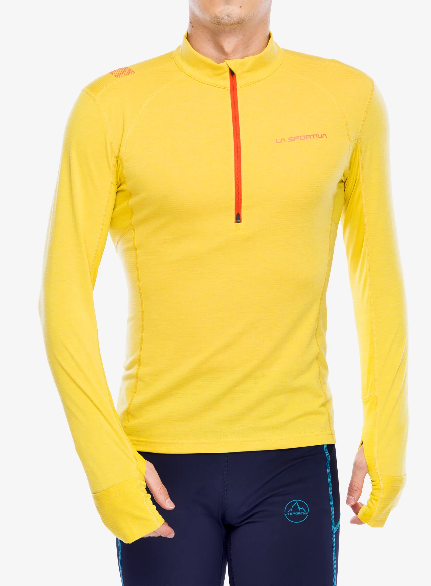 Mikina se zipem La Sportiva Swift Long Sleeve - bamboo