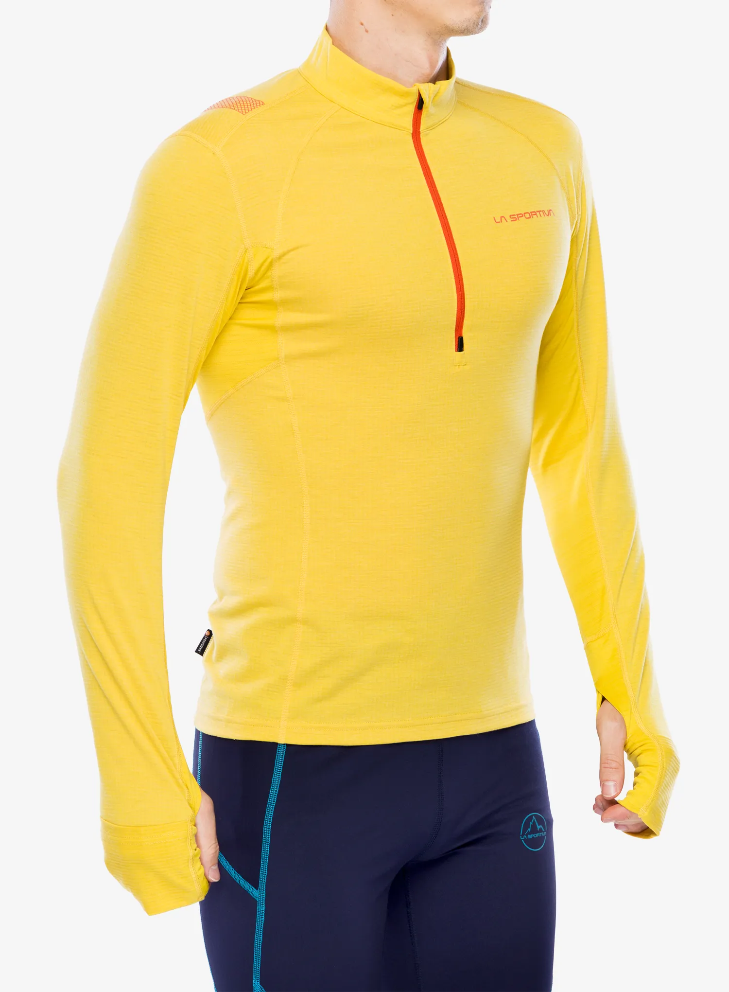 Mikina se zipem La Sportiva Swift Long Sleeve - bamboo