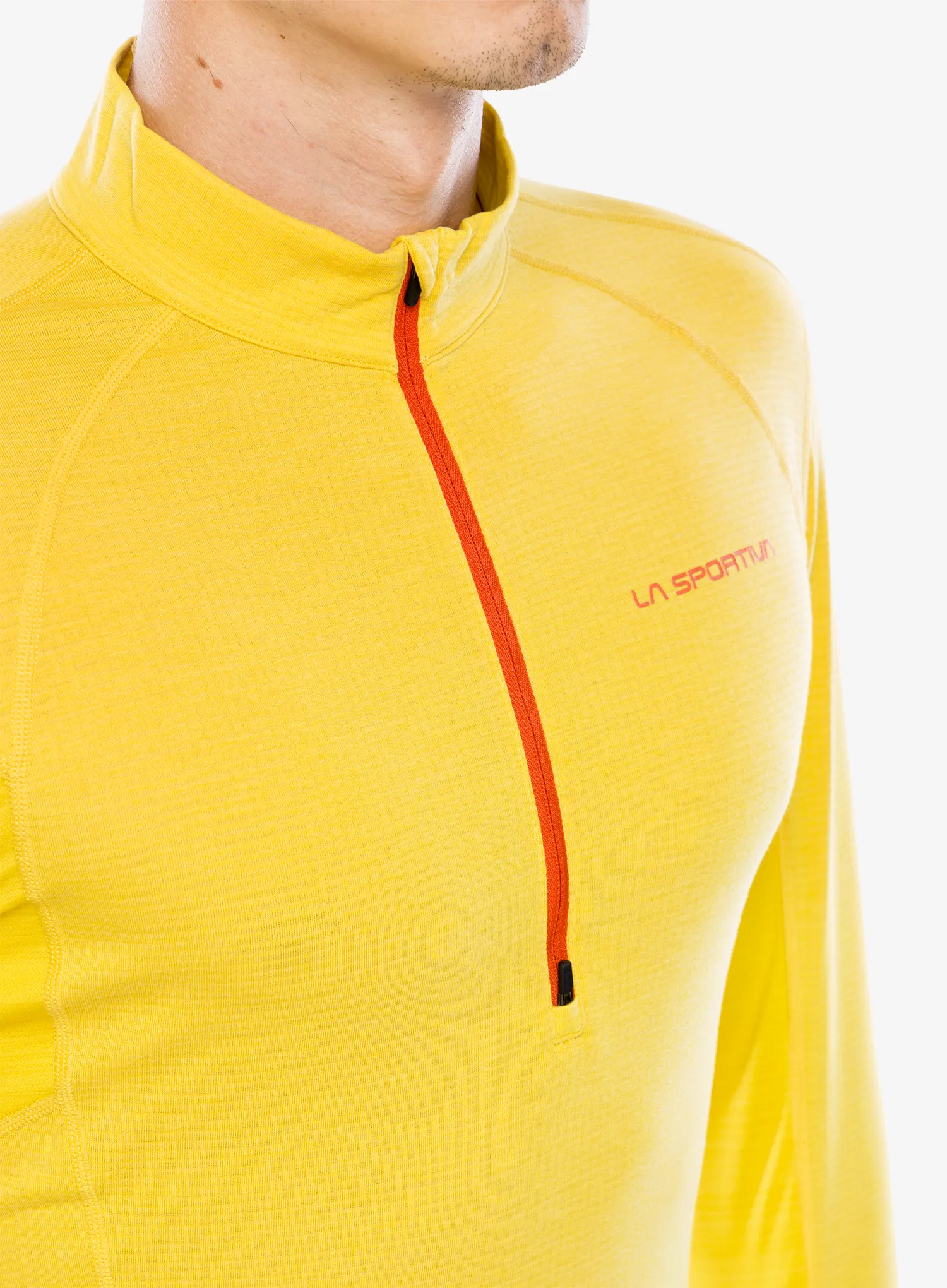 Mikina se zipem La Sportiva Swift Long Sleeve - bamboo