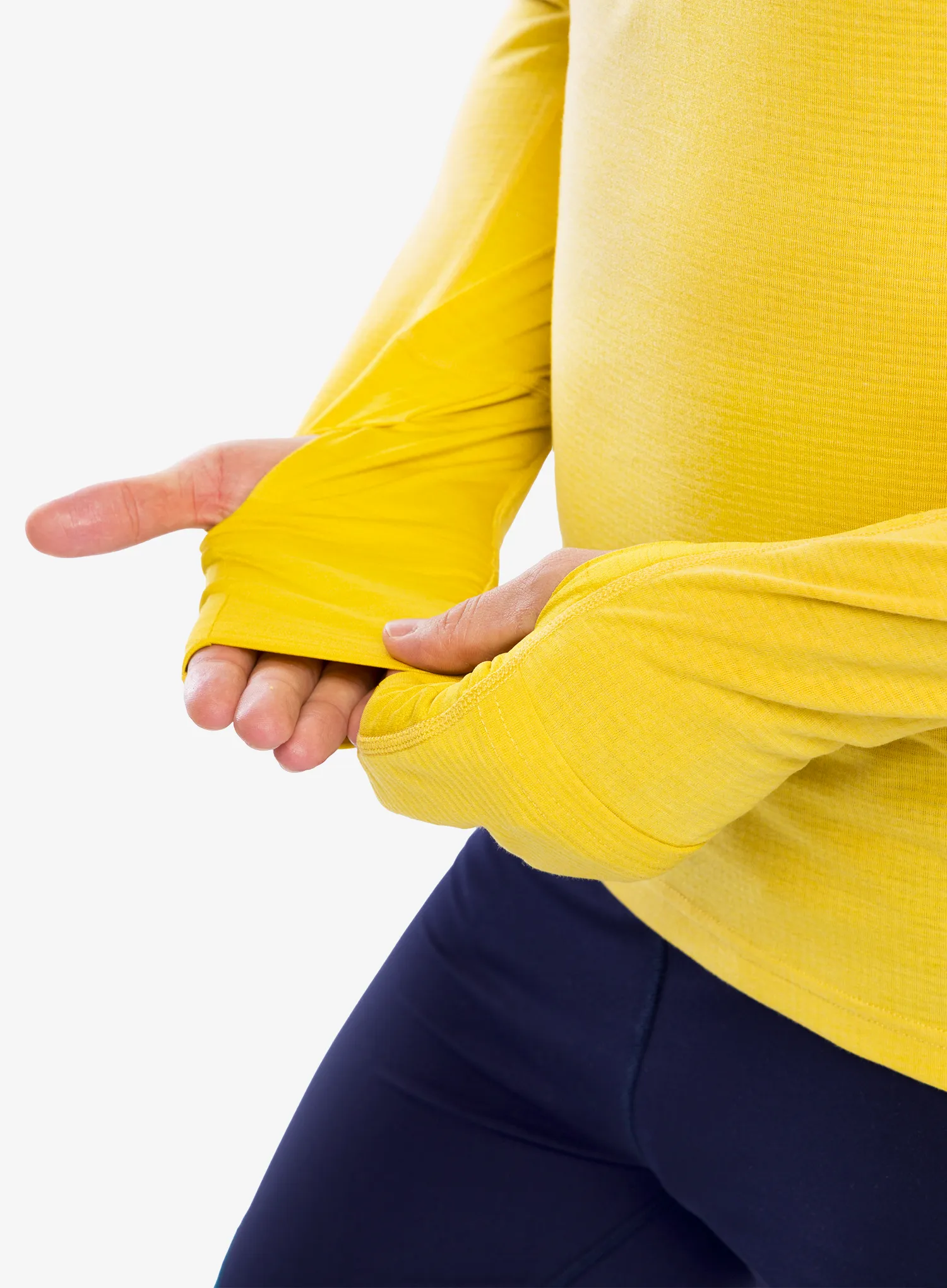 Mikina se zipem La Sportiva Swift Long Sleeve - bamboo