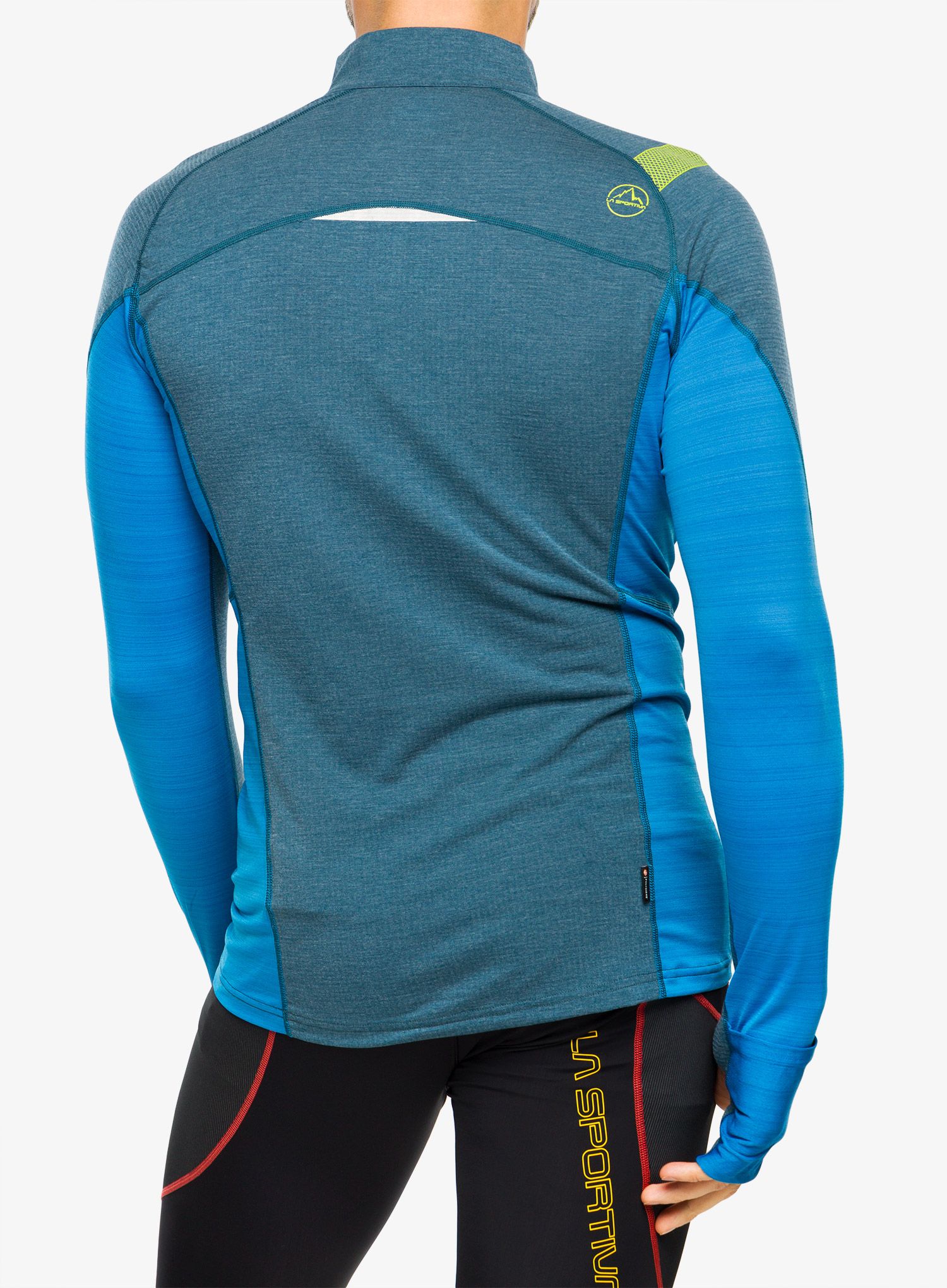 Mikina na běhání La Sportiva Swift Long Sleeve - storm blue/electric blue