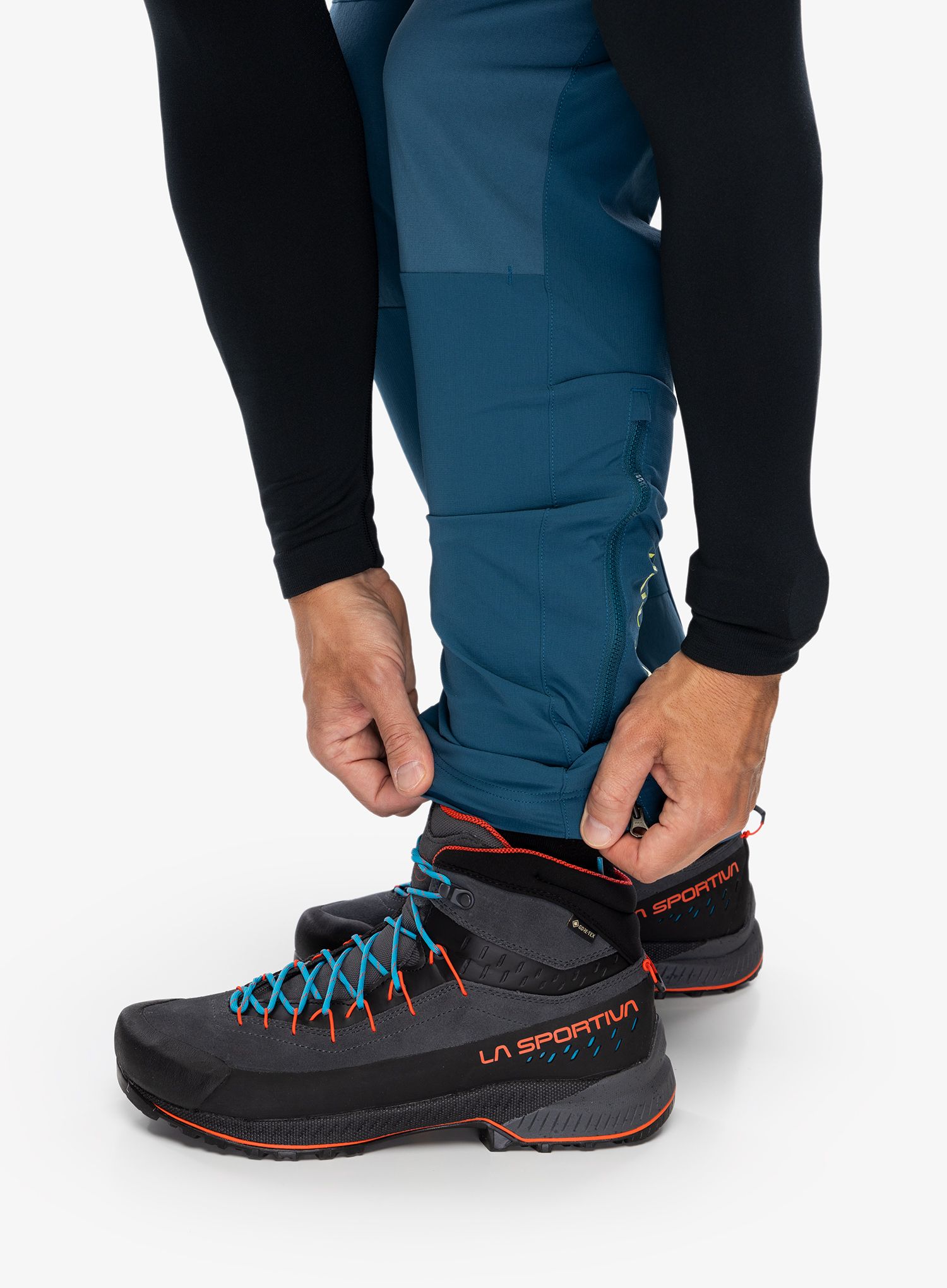 Nástupové boty La Sportiva TX4 Evo Mid GTX - carbon/cherry tomato