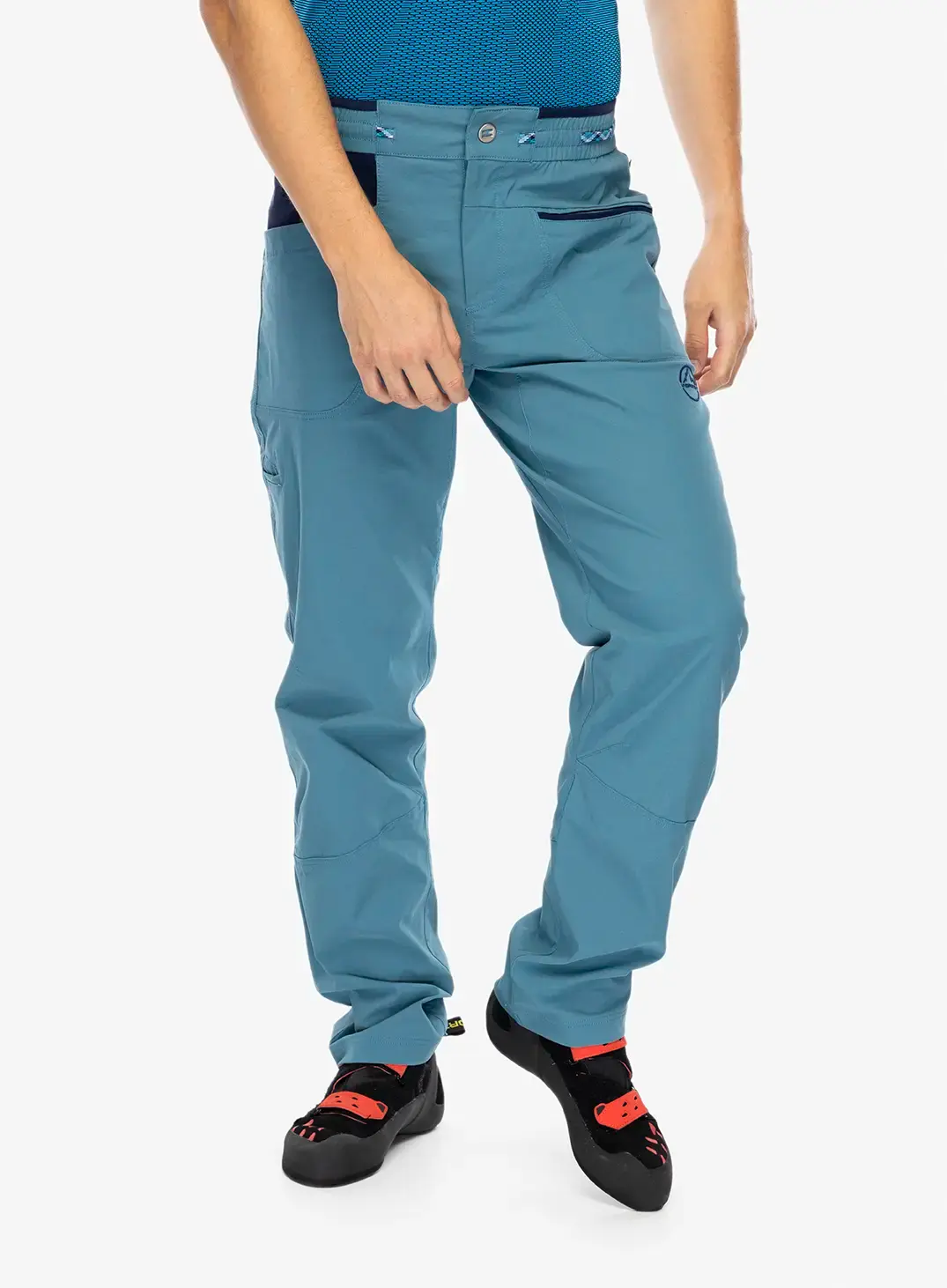 Lezecké kalhoty La Sportiva Talus Pant - hurricane/deep sea