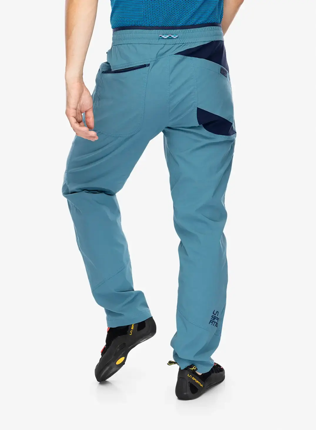 Lezecké kalhoty La Sportiva Talus Pant - hurricane/deep sea