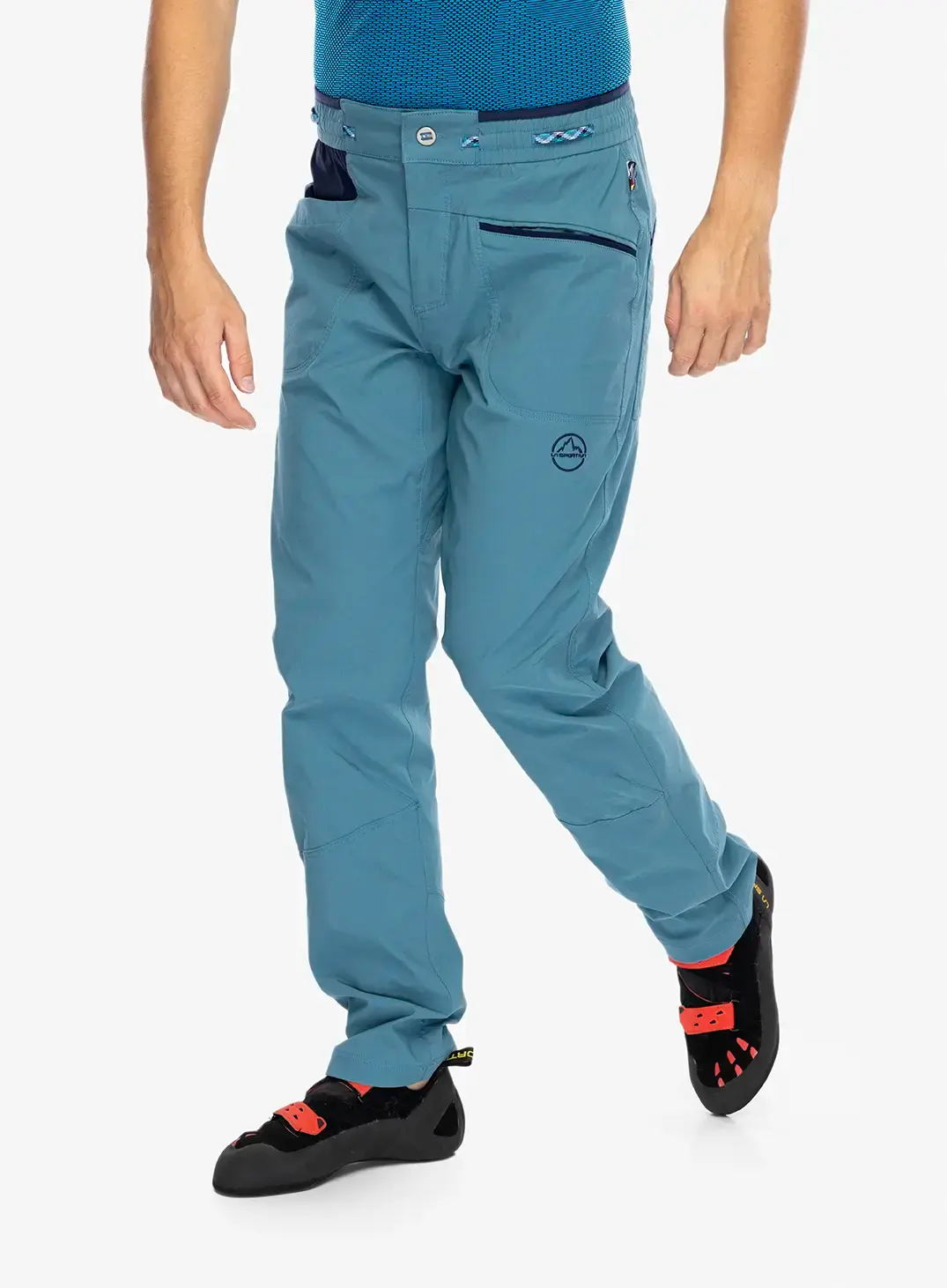 Lezecké kalhoty La Sportiva Talus Pant - hurricane/deep sea