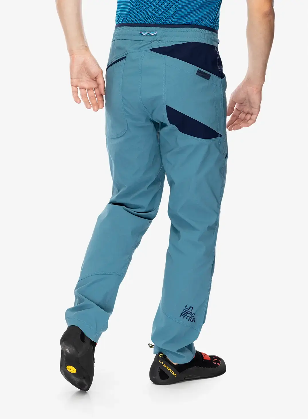 Lezecké kalhoty La Sportiva Talus Pant - hurricane/deep sea