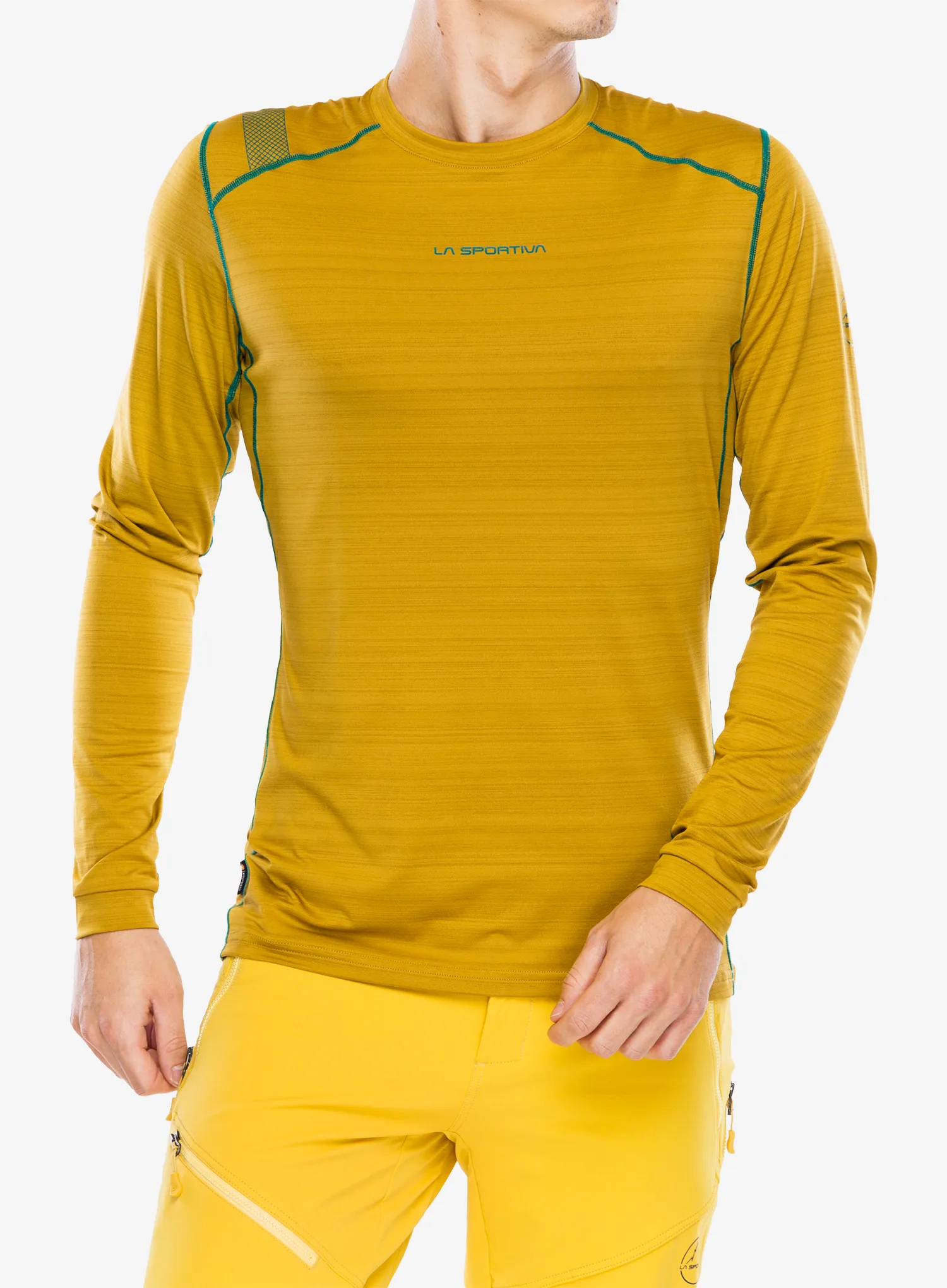 Funkční mikina La Sportiva Tour Long Sleeve - savana