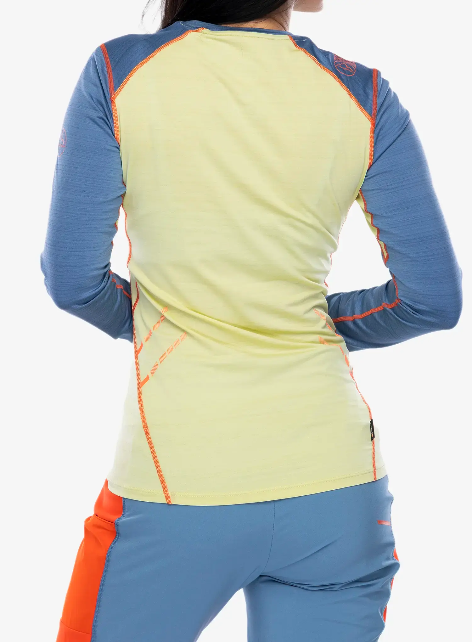 Dámská funkční mikina La Sportiva Tour Long Sleeve - zest/moonlight