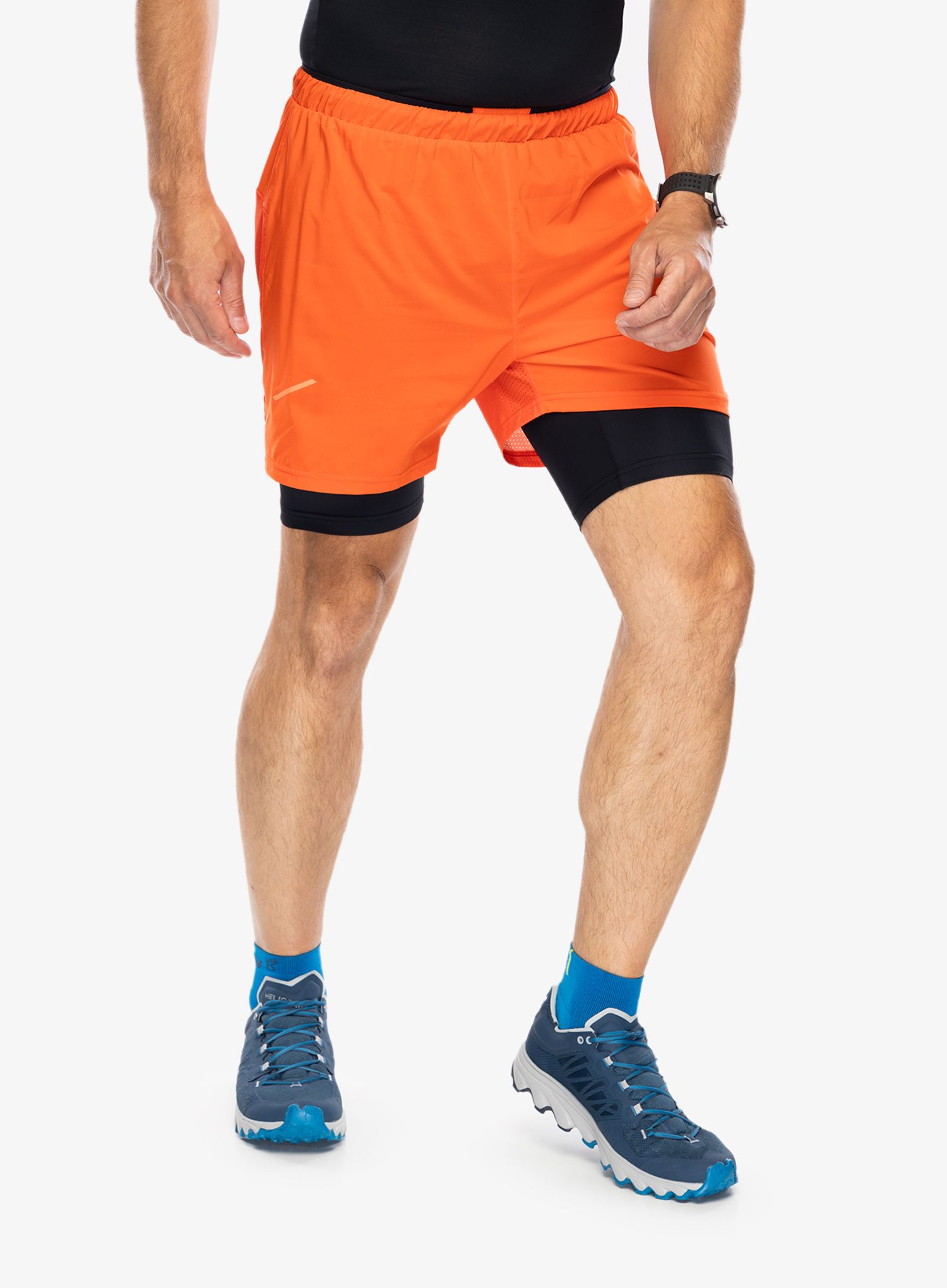 Běžecké kraťasy La Sportiva Trail Bite Short - cherry tomato/black