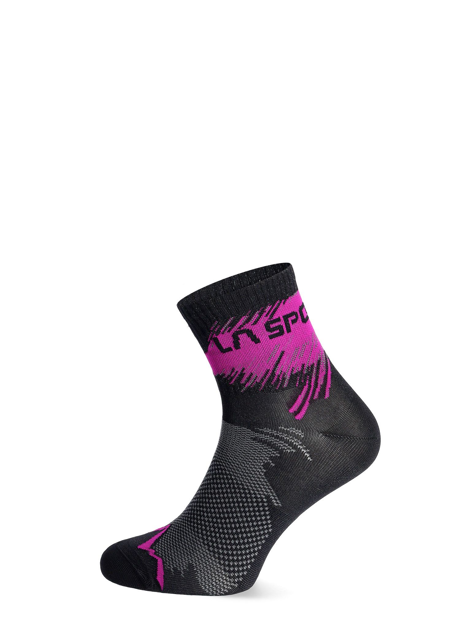 Ponožky na běhání La Sportiva Trail Running Socks - black/springtime