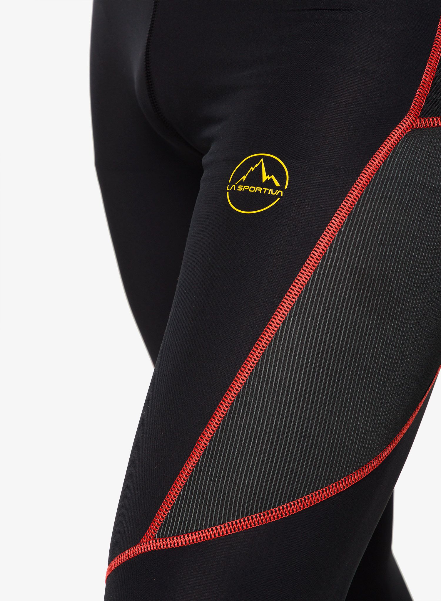 Běžecké legíny pánské La Sportiva Triumph Tight Pant - black/yellow