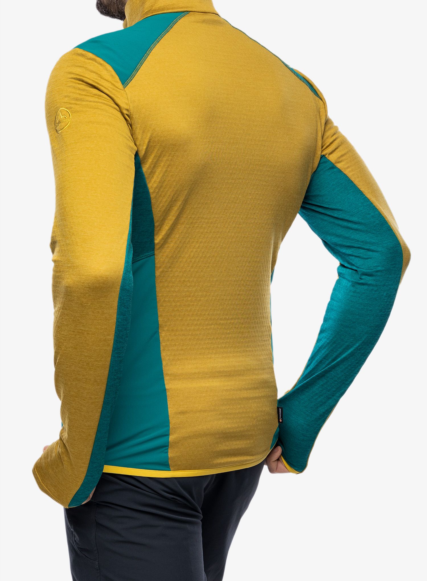 Rozepínací mikina La Sportiva True North Jacket - savana/everglade