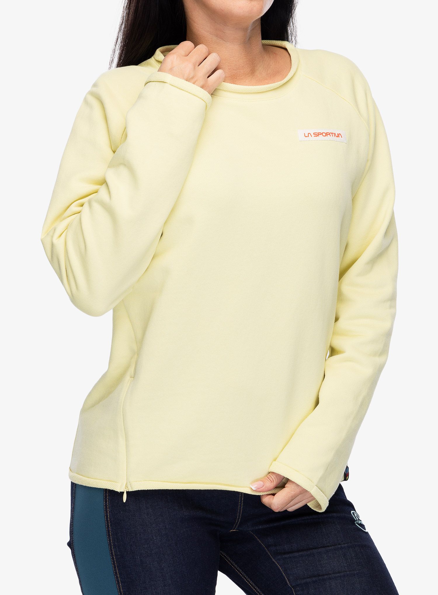 Dámská mikina La Sportiva Tufa Sweater - zest
