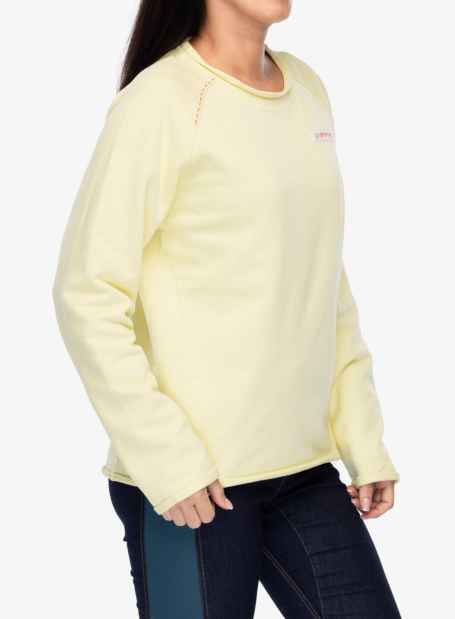 Dámská mikina La Sportiva Tufa Sweater - zest