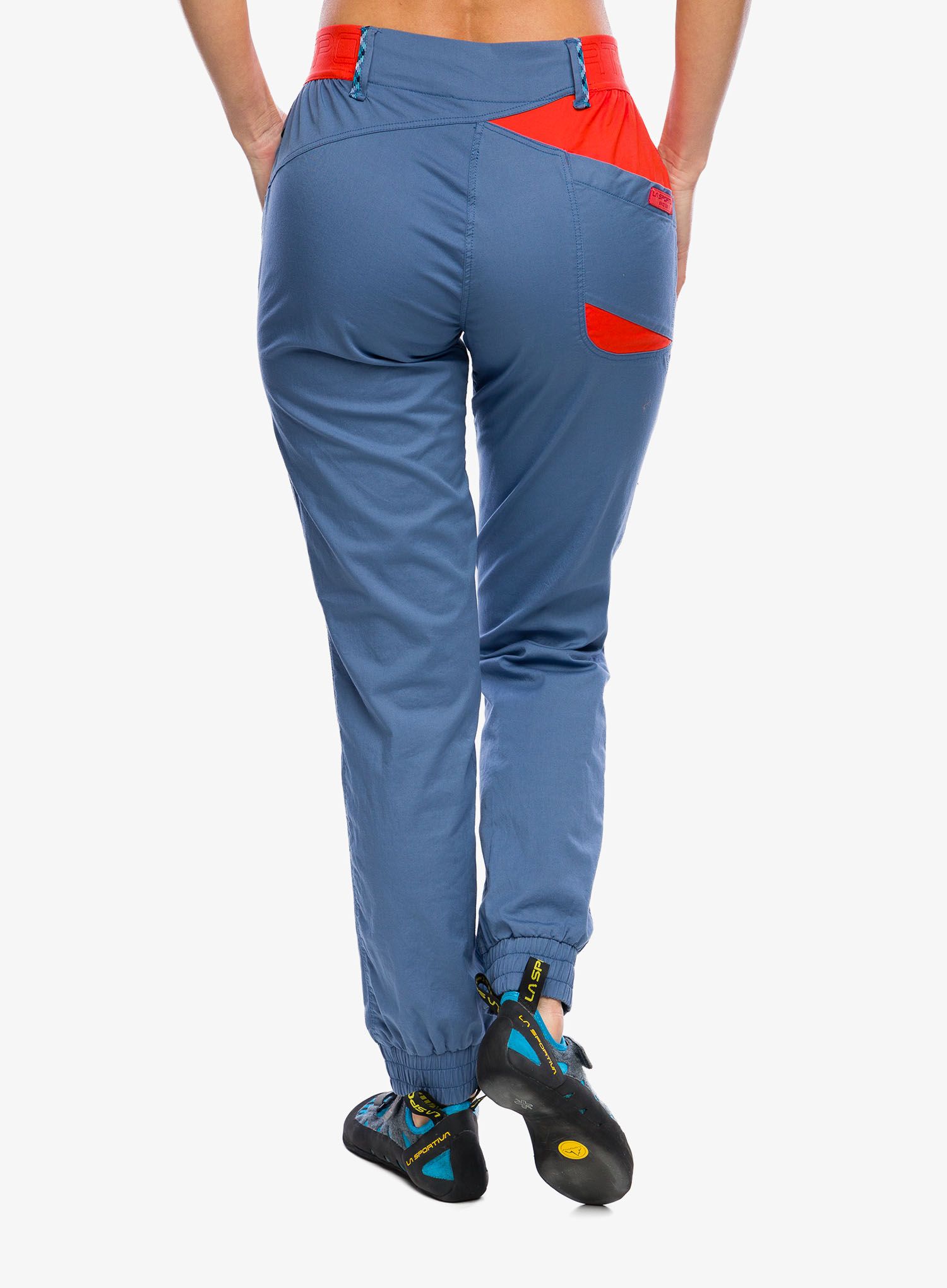 Lezecké kalhoty La Sportiva Tundra Pant - moonlight/cherry tomato