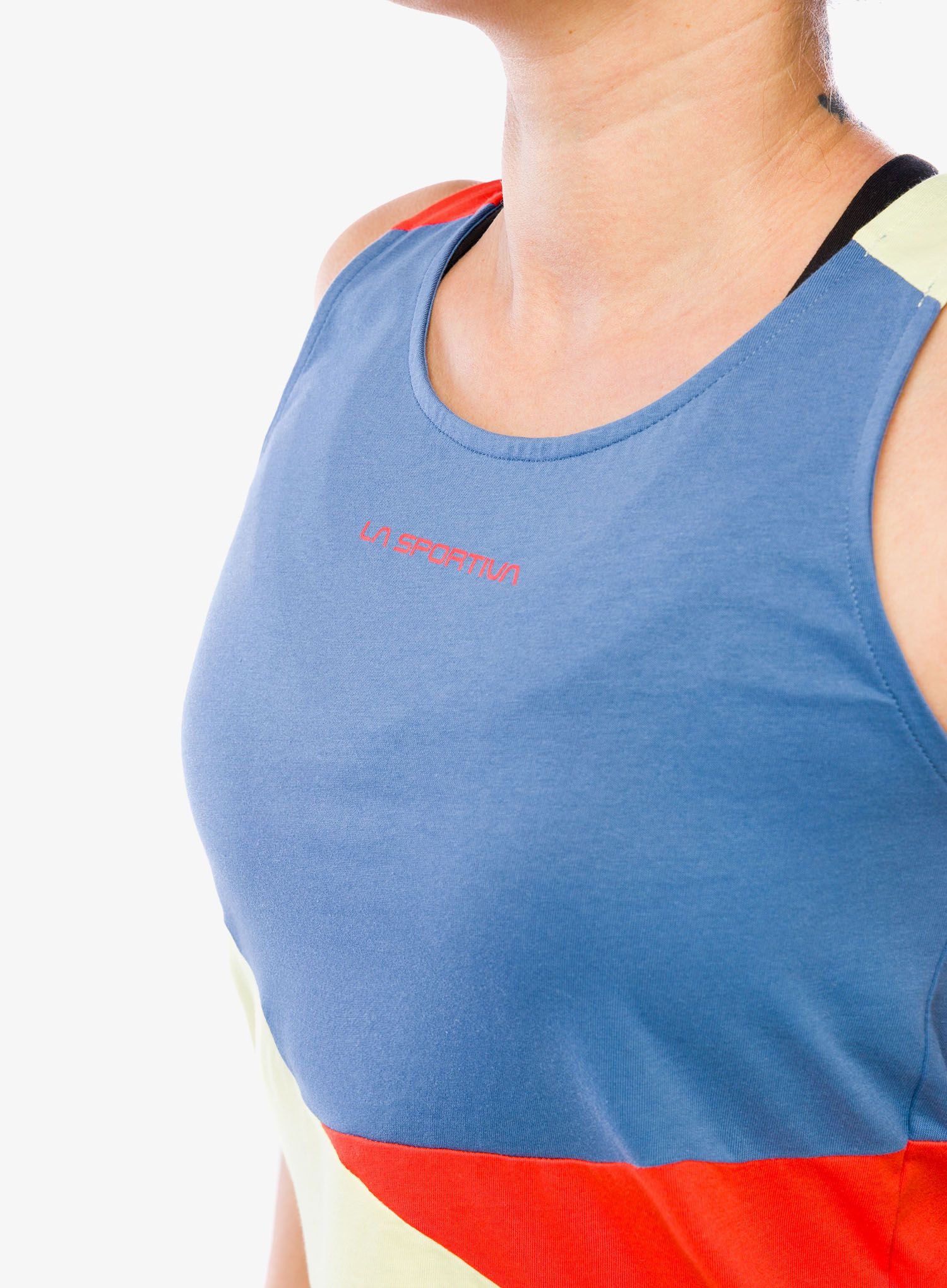 Dámský lezecký top La Sportiva Twist Tank - moonlight/zest