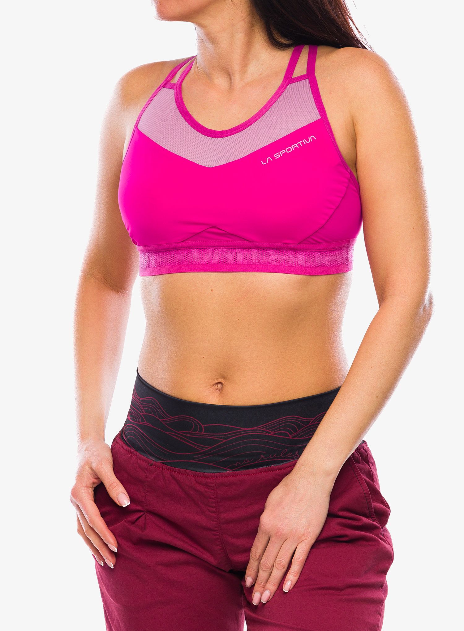 Sportovní podprsenka La Sportiva Wafaa Top - springtime/rose