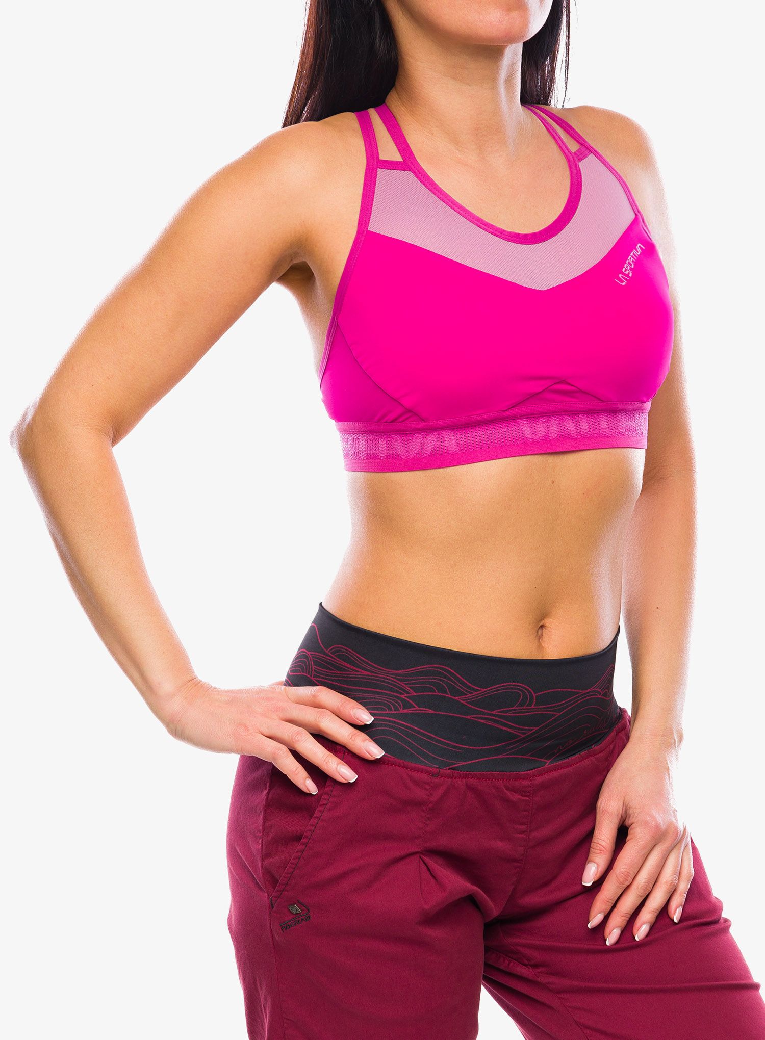 Sportovní podprsenka La Sportiva Wafaa Top - springtime/rose