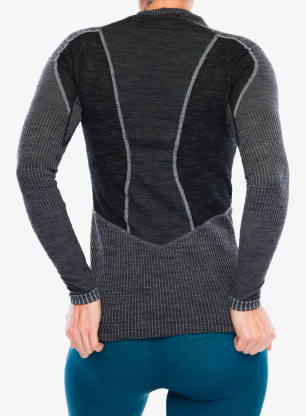 Dámská funkční mikina La Sportiva Wool70 Tech Longsleeve - carbon/cloud