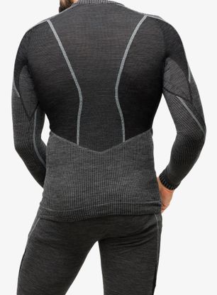 Funkční mikina La Sportiva Wool70 Tech Longsleeve - carbon/cloud