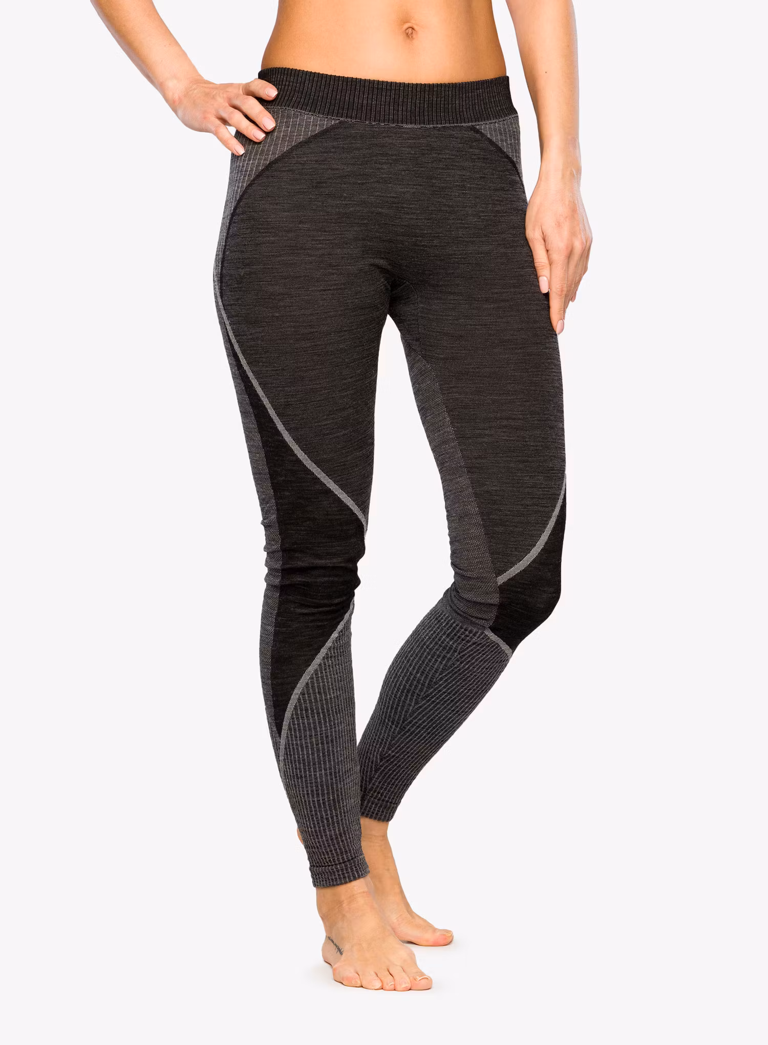Termolegíny dámské La Sportiva Wool70 Tech Pants - carbon/cloud