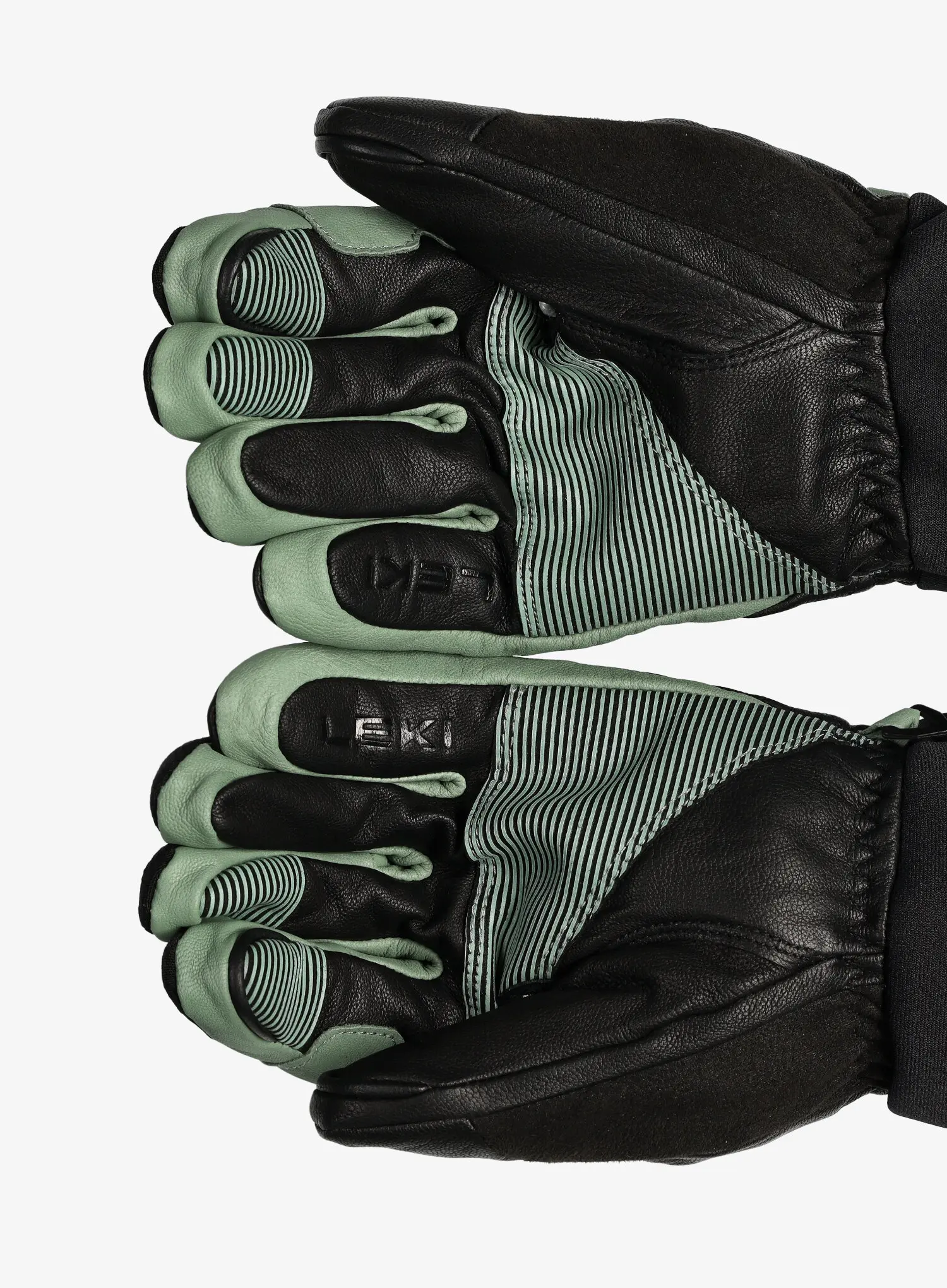 Lyžařské rukavice Leki Argus Thermo 3D - black/dusty green