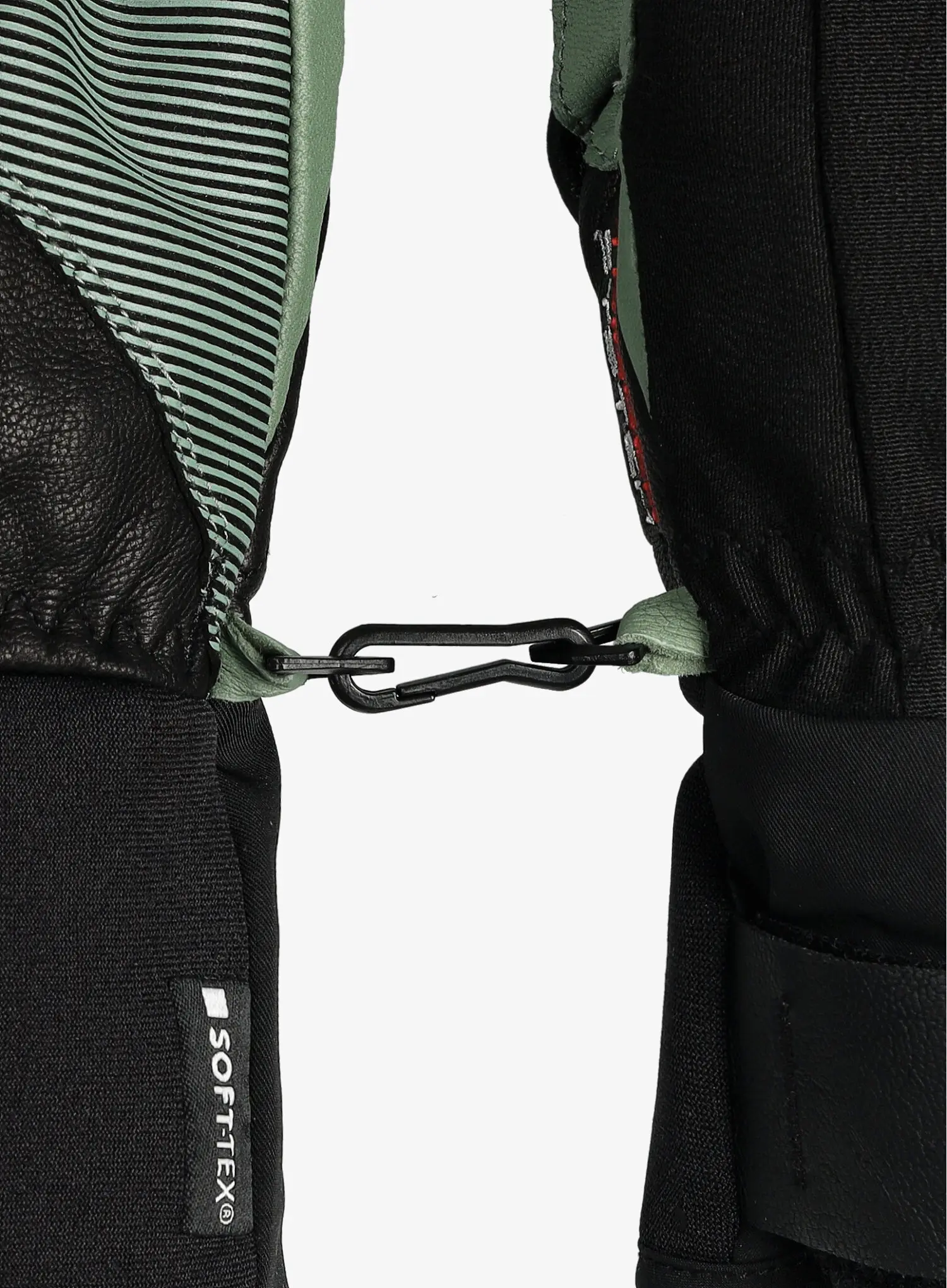 Lyžařské rukavice Leki Argus Thermo 3D - black/dusty green