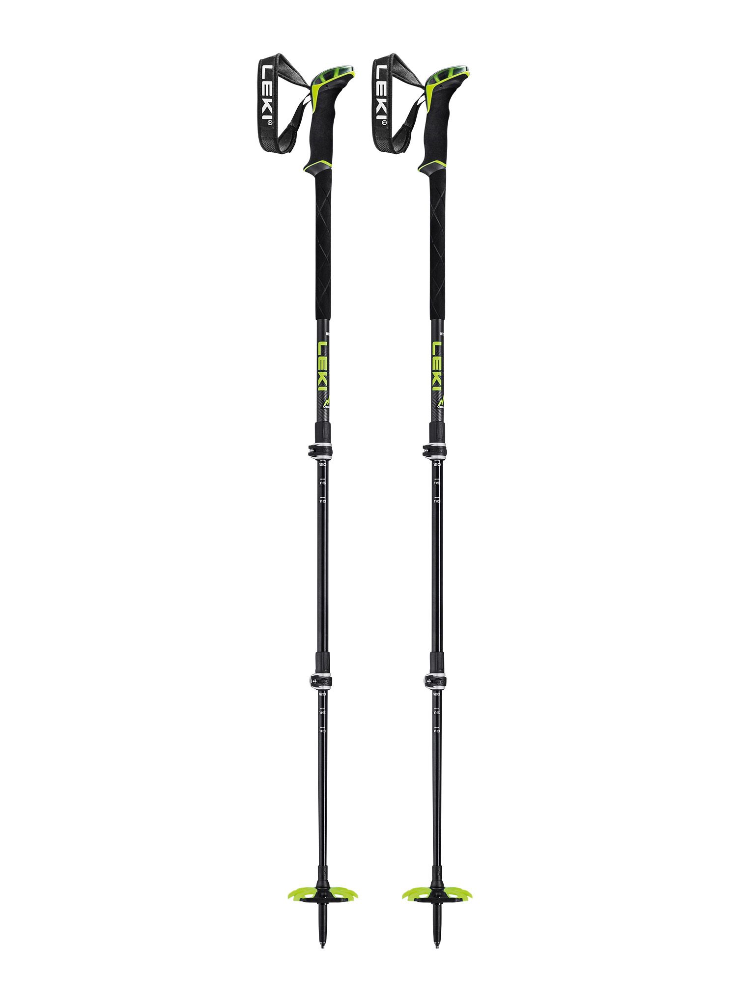 Skialpové hole Leki Guide 3 - black/yellow