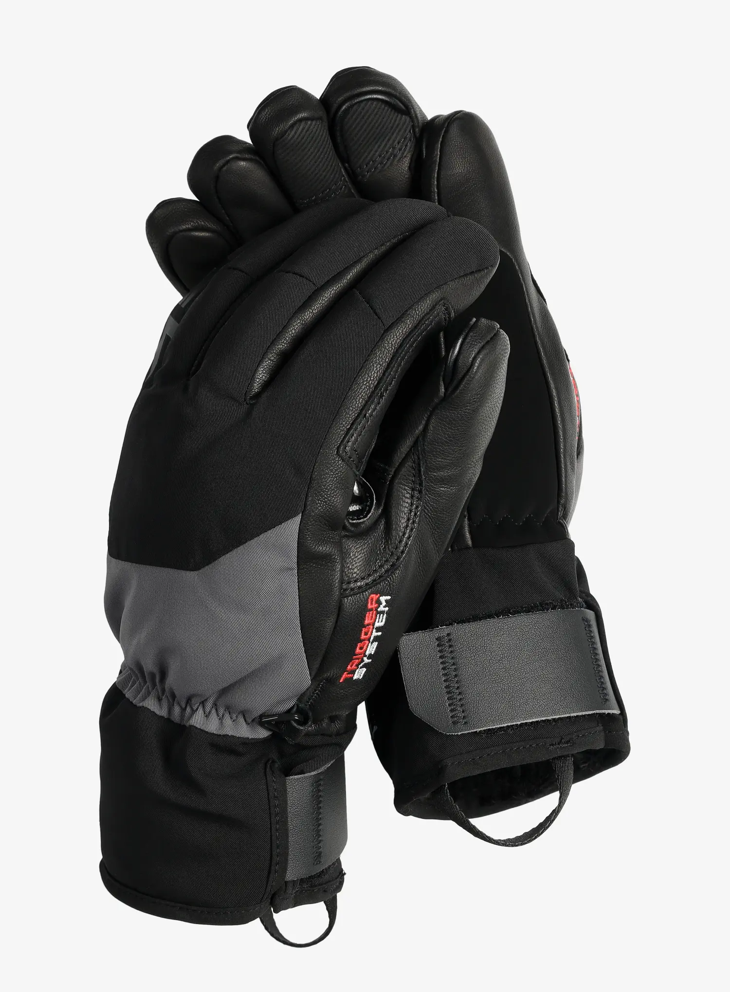 Lyžařské rukavice Leki Hevon Thermo 3D - black