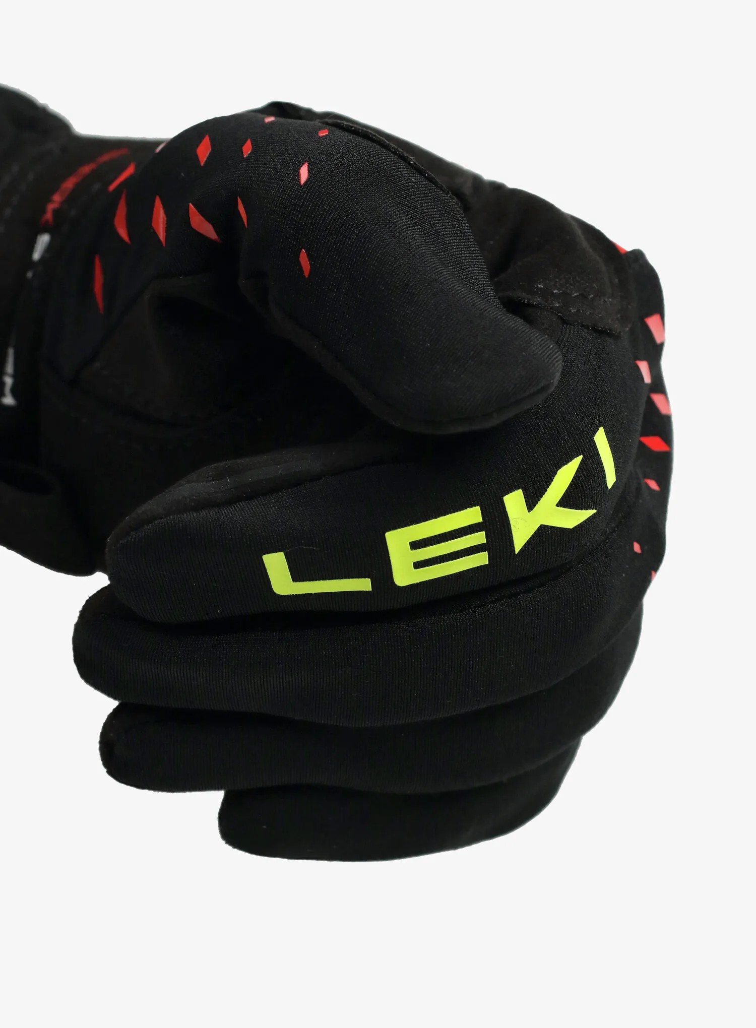 Rukavice Leki Ultra Trail Storm Shark - black/red/neonyellow
