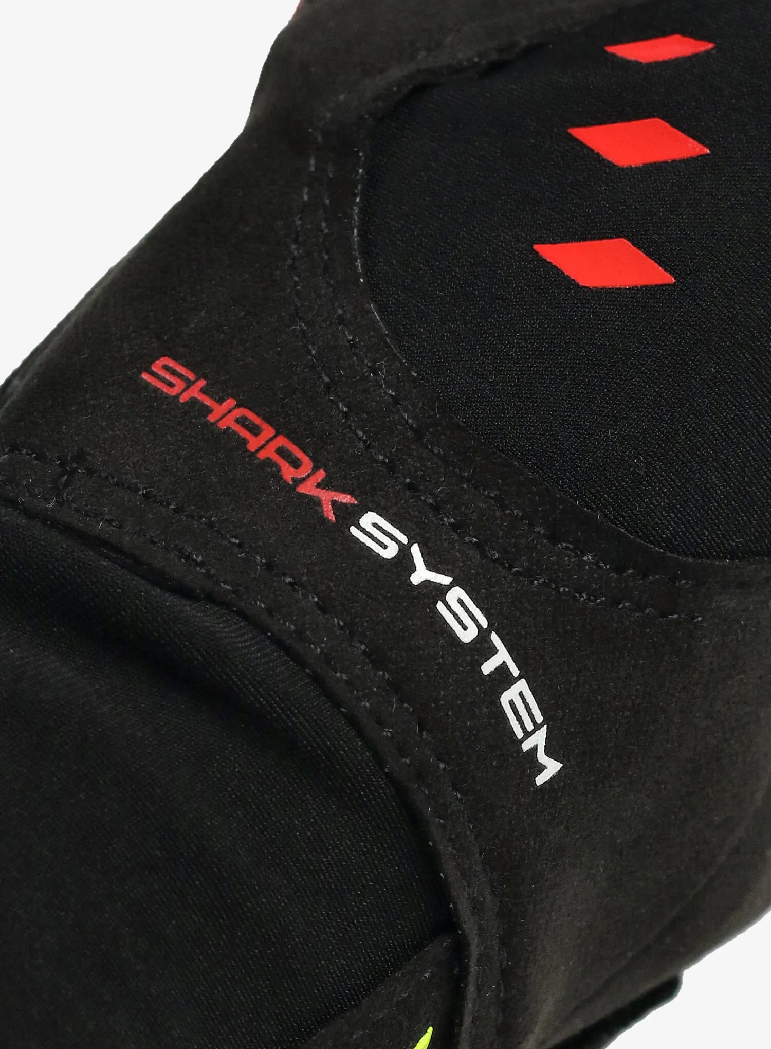 Rukavice Leki Ultra Trail Storm Shark - black/red/neonyellow
