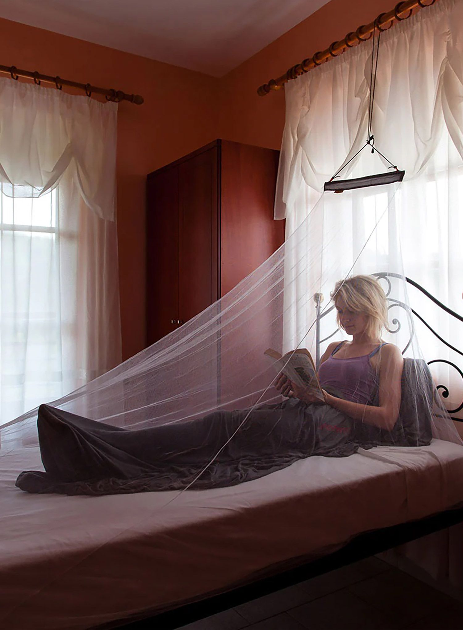 Moskytiéra Lifesystems MicroNet Mosquito Net Single - white