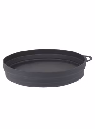 Jídelní talíř Lifeventure Ellipse Flexi Plate - graphite