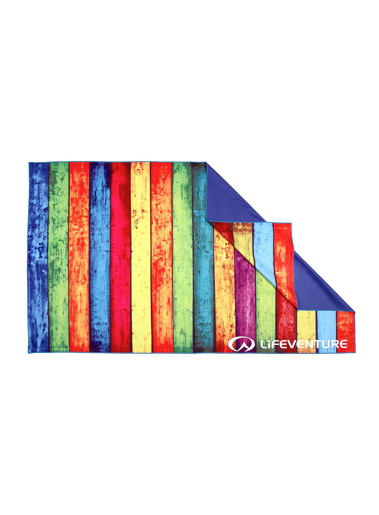 Rychleschnoucí ručník Lifeventure Recycled SoftFibre Trek Towel XXL - striped planks