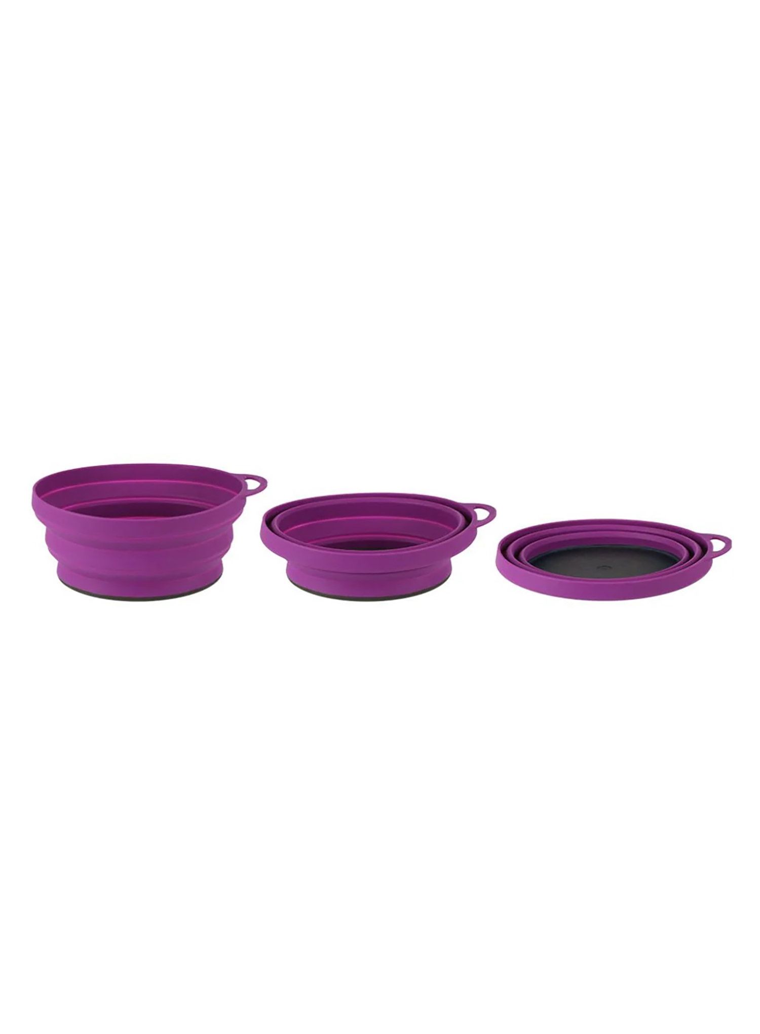 Turistická miska Lifeventure Silicone FlexiBowl - purple