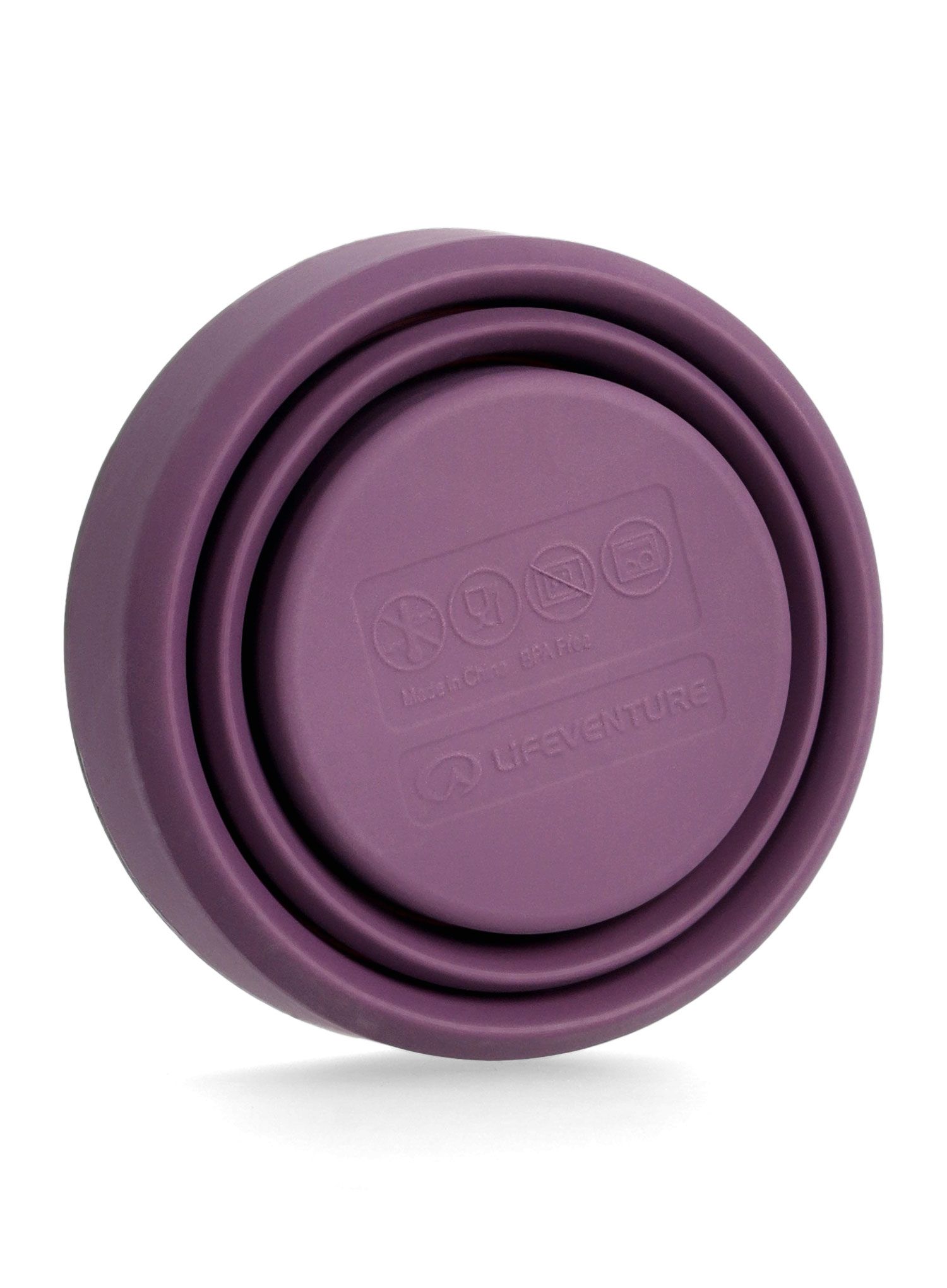 Hrnek Lifeventure Silicone FlexiMug (0,35 l) - purple
