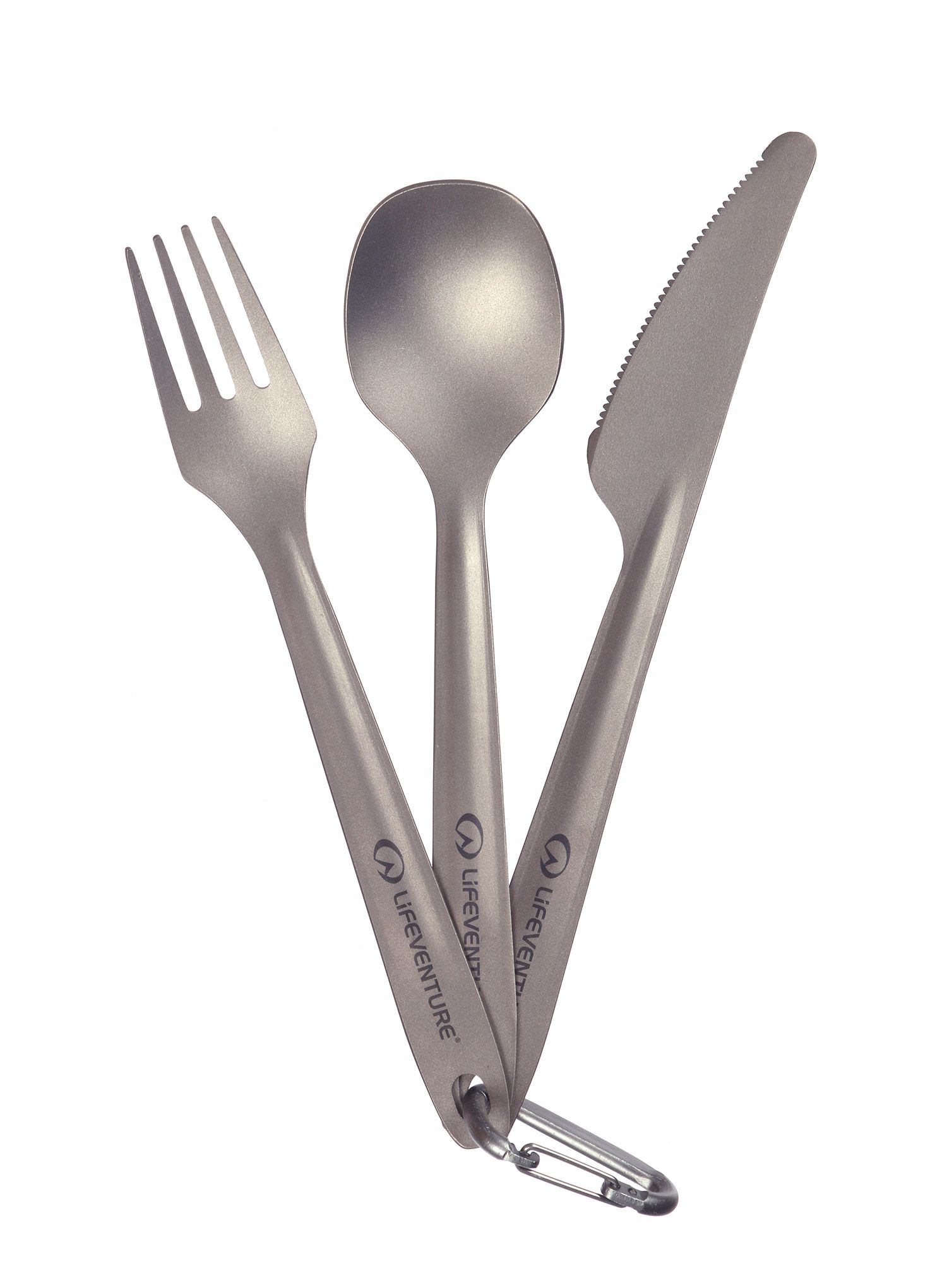 Turistický příbor Lifeventure Superlight Titanium Cutlery Set