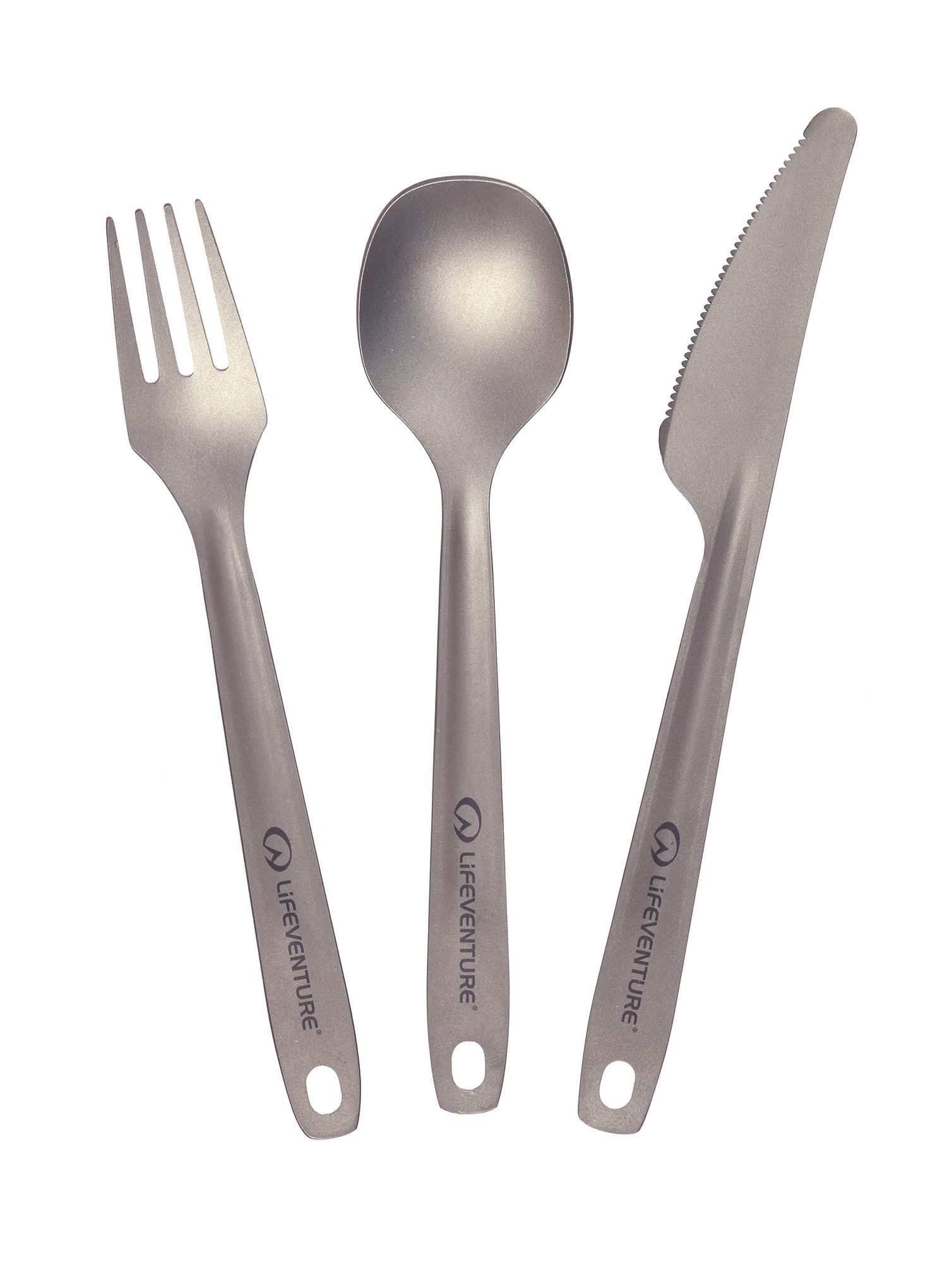 Turistický příbor Lifeventure Superlight Titanium Cutlery Set