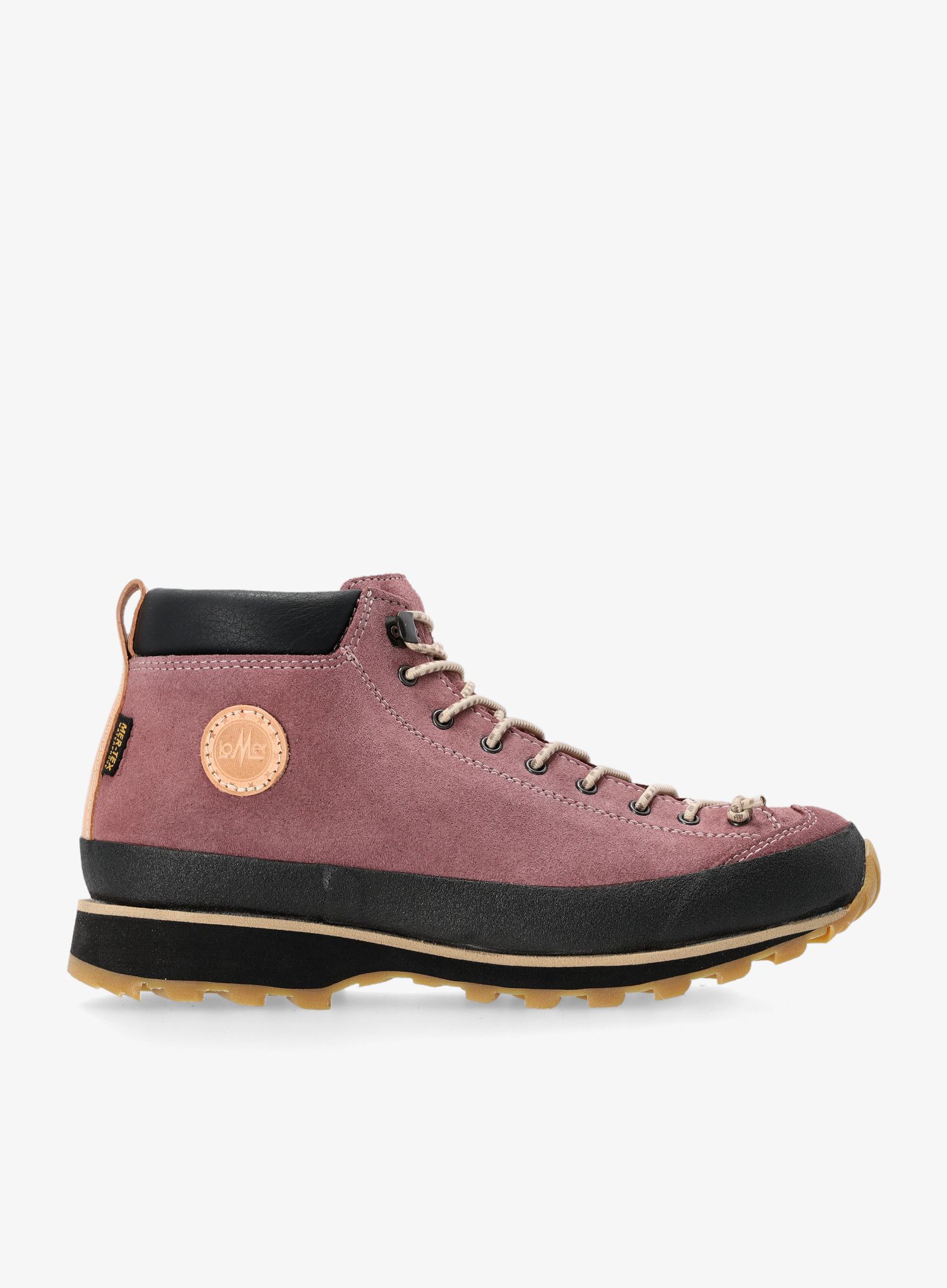 Outdoorové boty dámské Lomer Bio Naturale Mid MTX Suede - brownrose