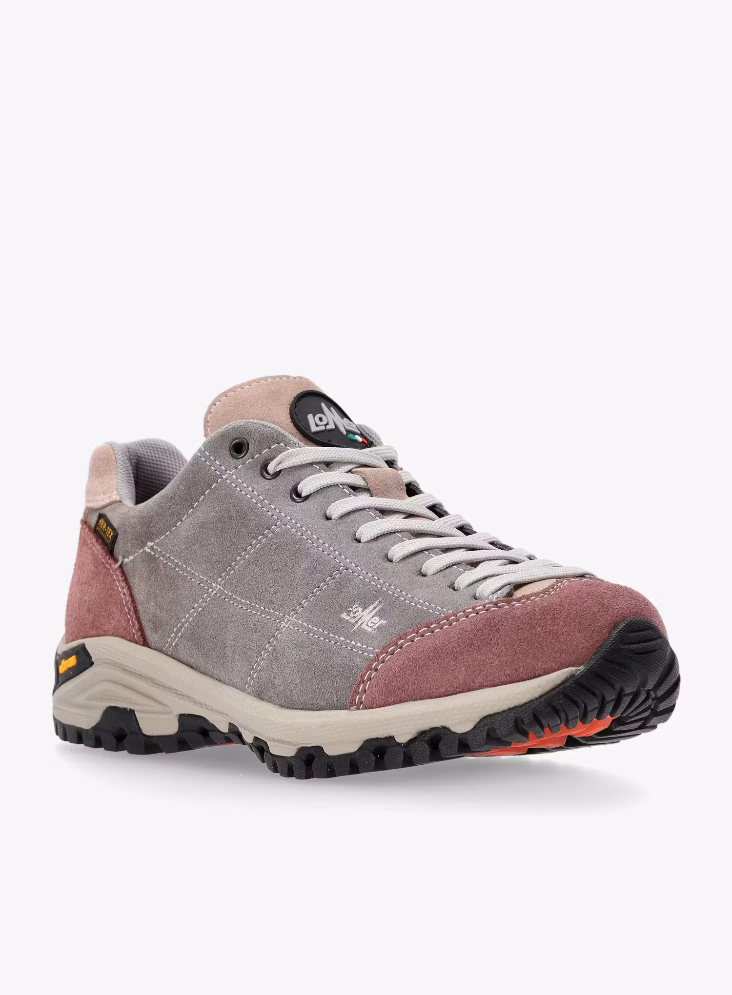 Outdoorové boty dámské Lomer Maipos Suede MTX - brownrose/quarz