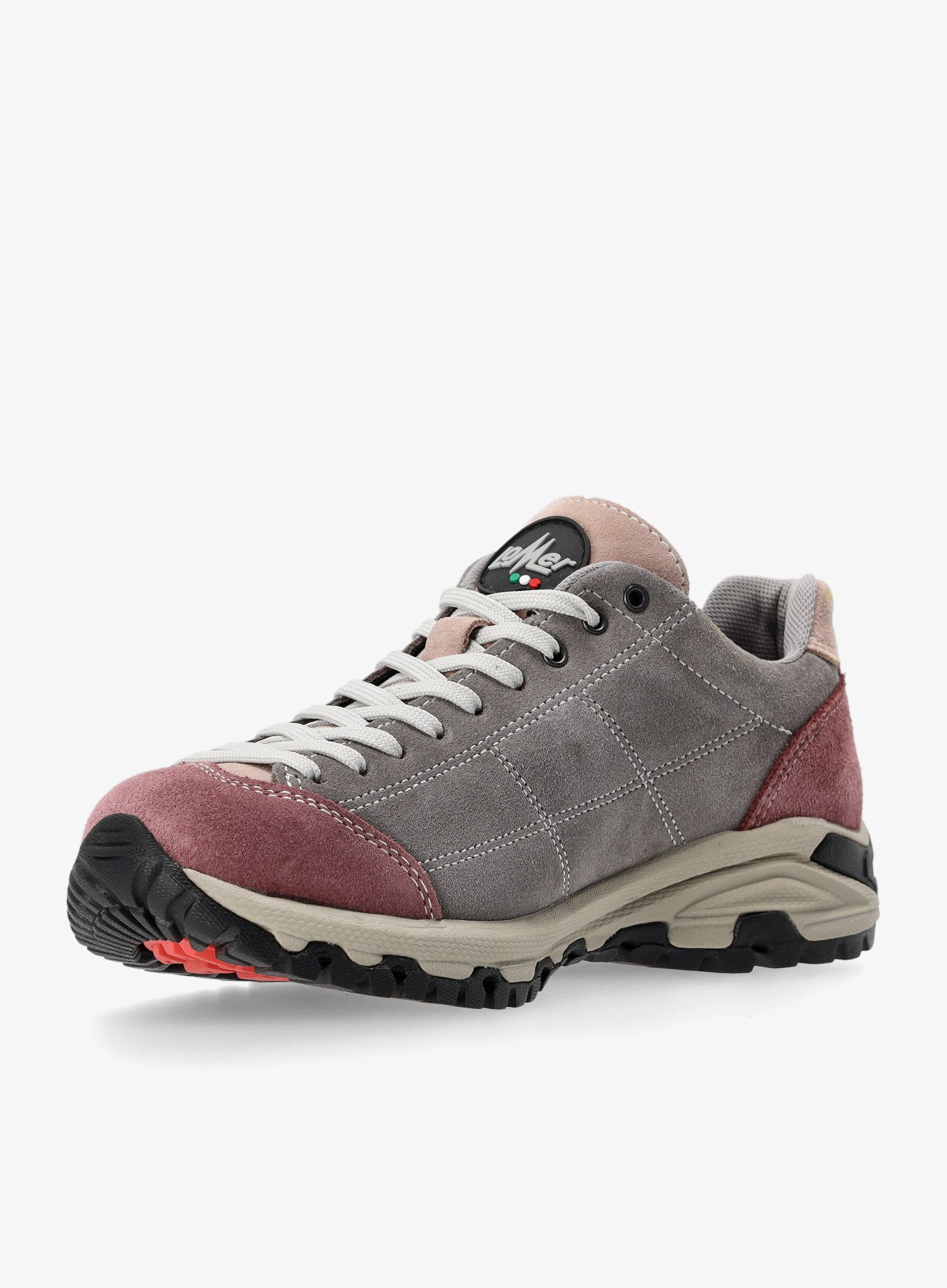 Outdoorové boty dámské Lomer Maipos Suede MTX - brownrose/quarz