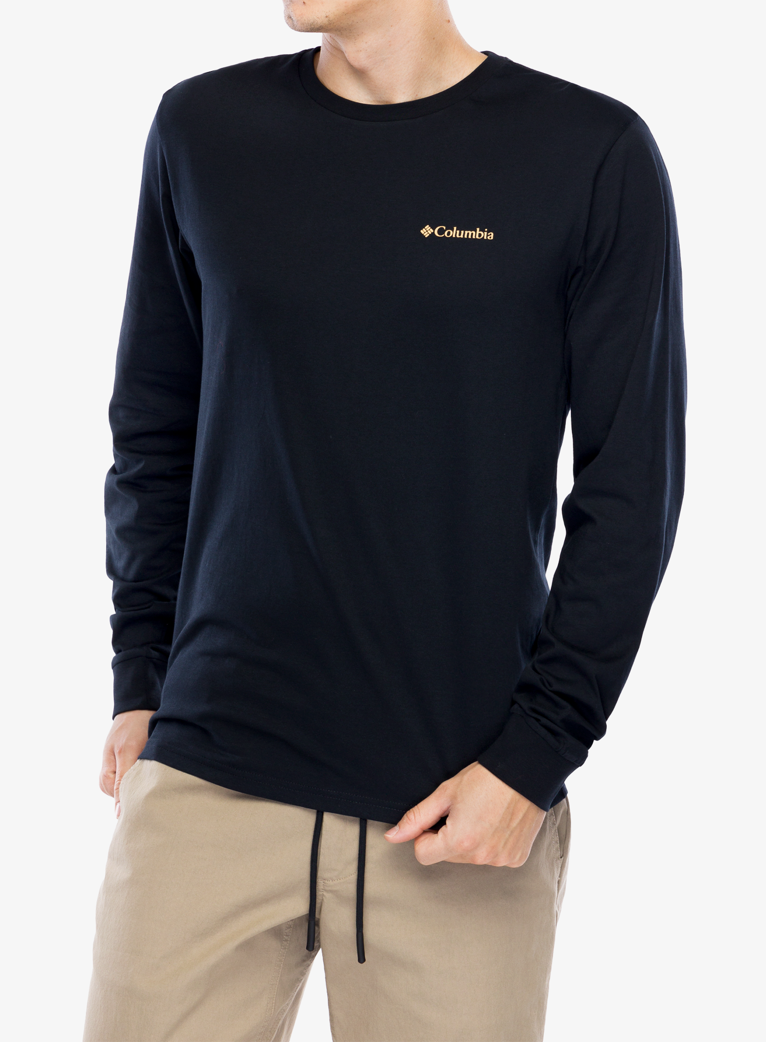Longsleeve Columbia CSC Seasonal Logo LS Tee - black/peaked badge