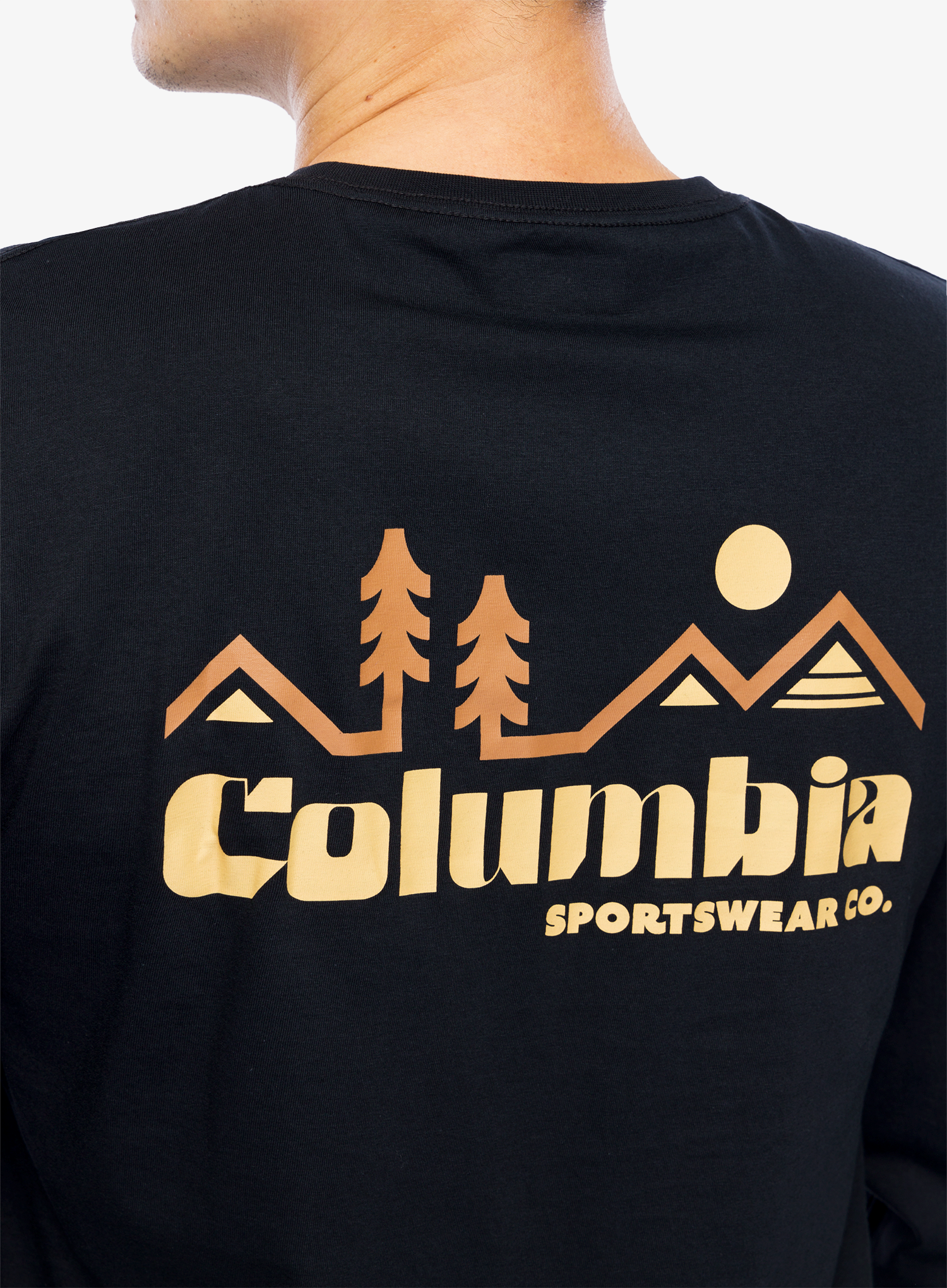 Longsleeve Columbia CSC Seasonal Logo LS Tee - black/peaked badge