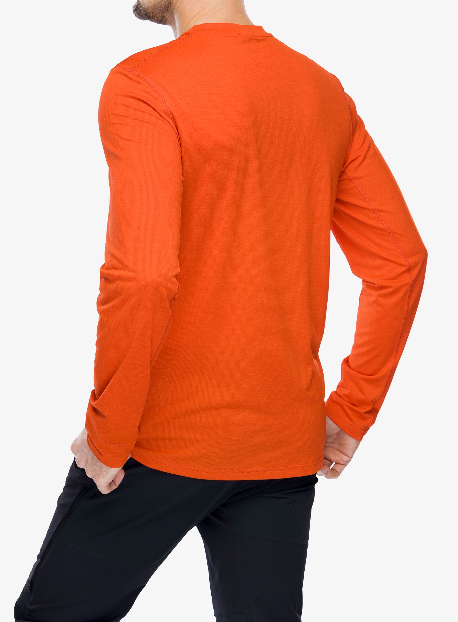 Longsleeve Fjallraven Abisko Day Hike LS - flame orange